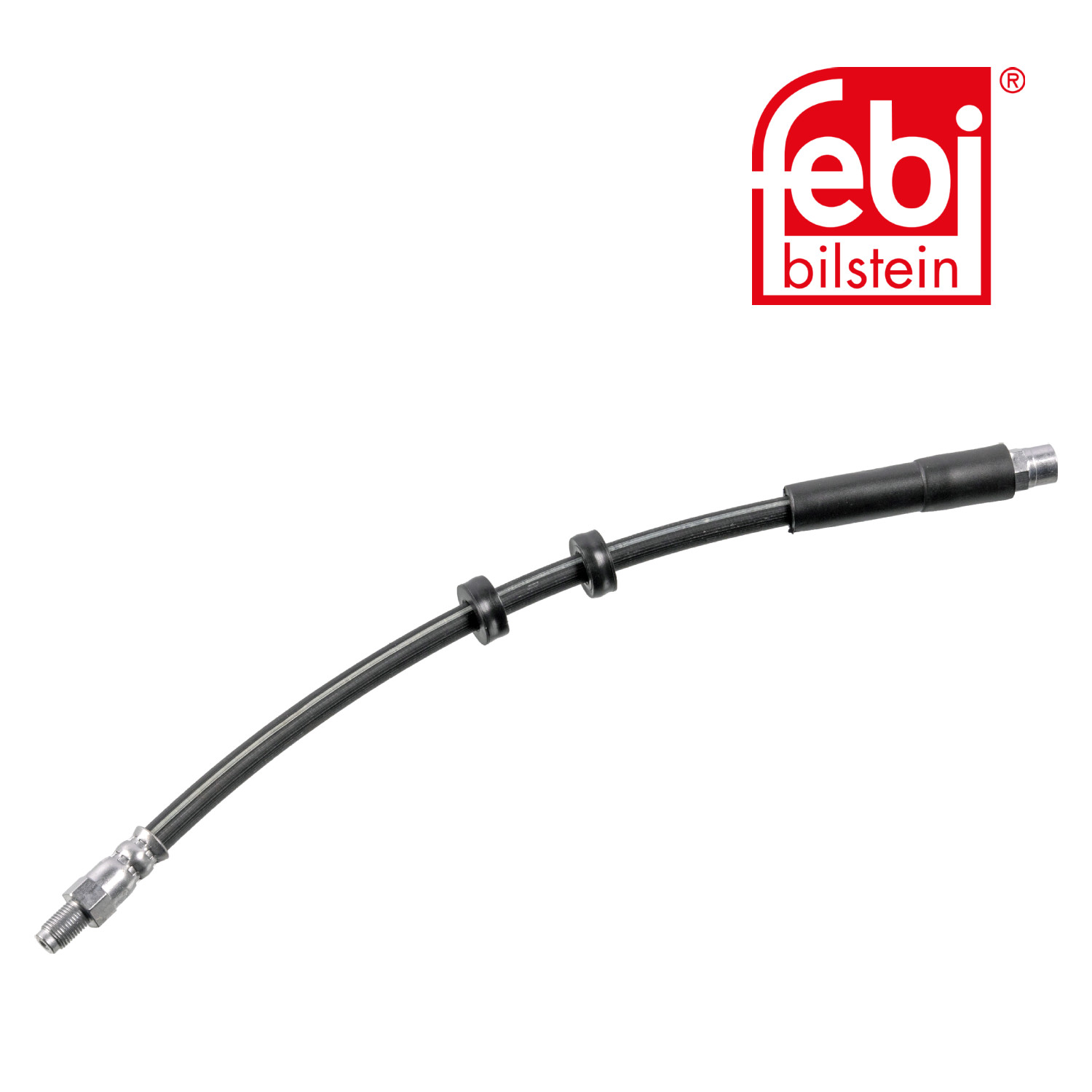 Febi Brake Hydraulic Hose Line Front Right 15397