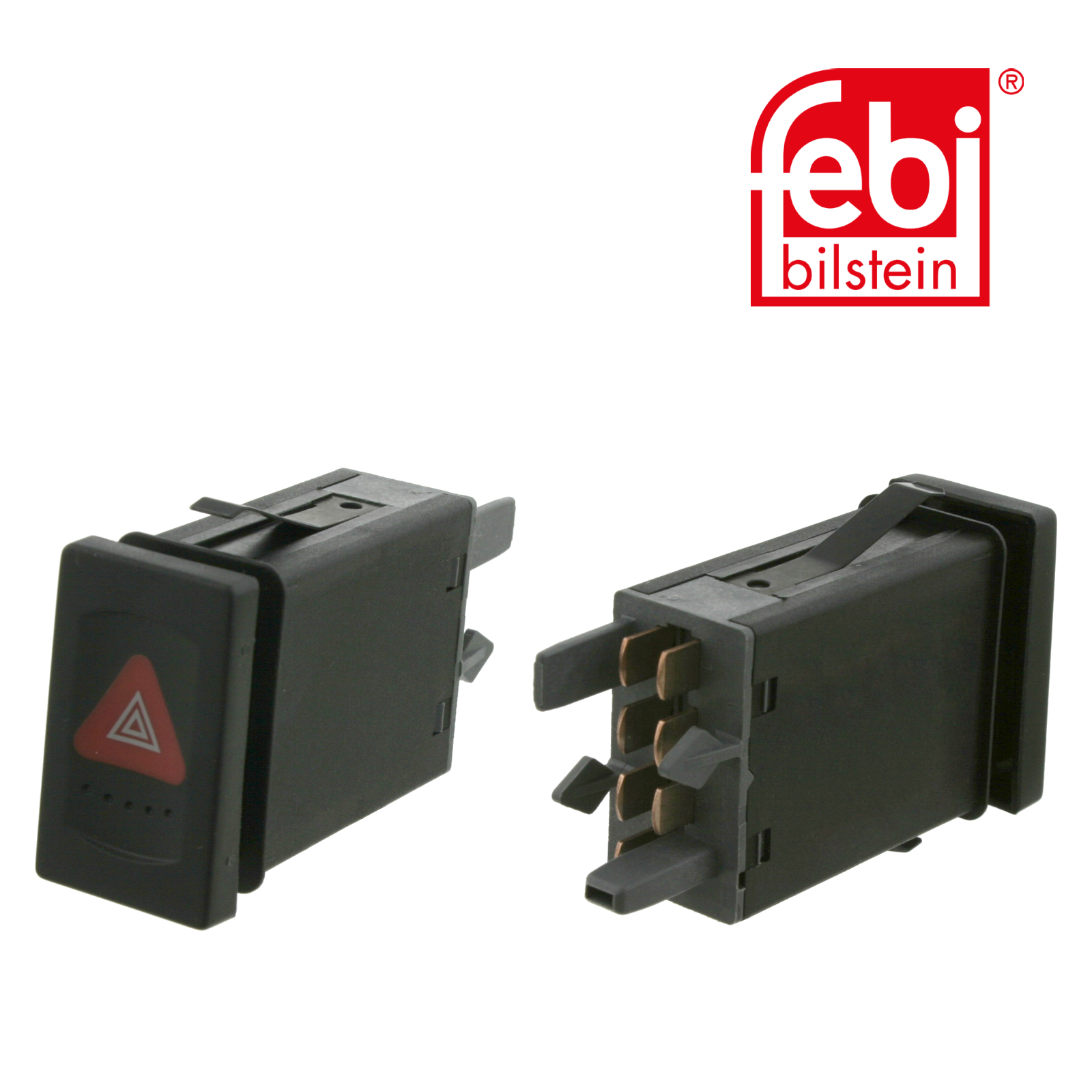 Febi Hazard Warning Light Switch Dashboard 7 Connectors 24742