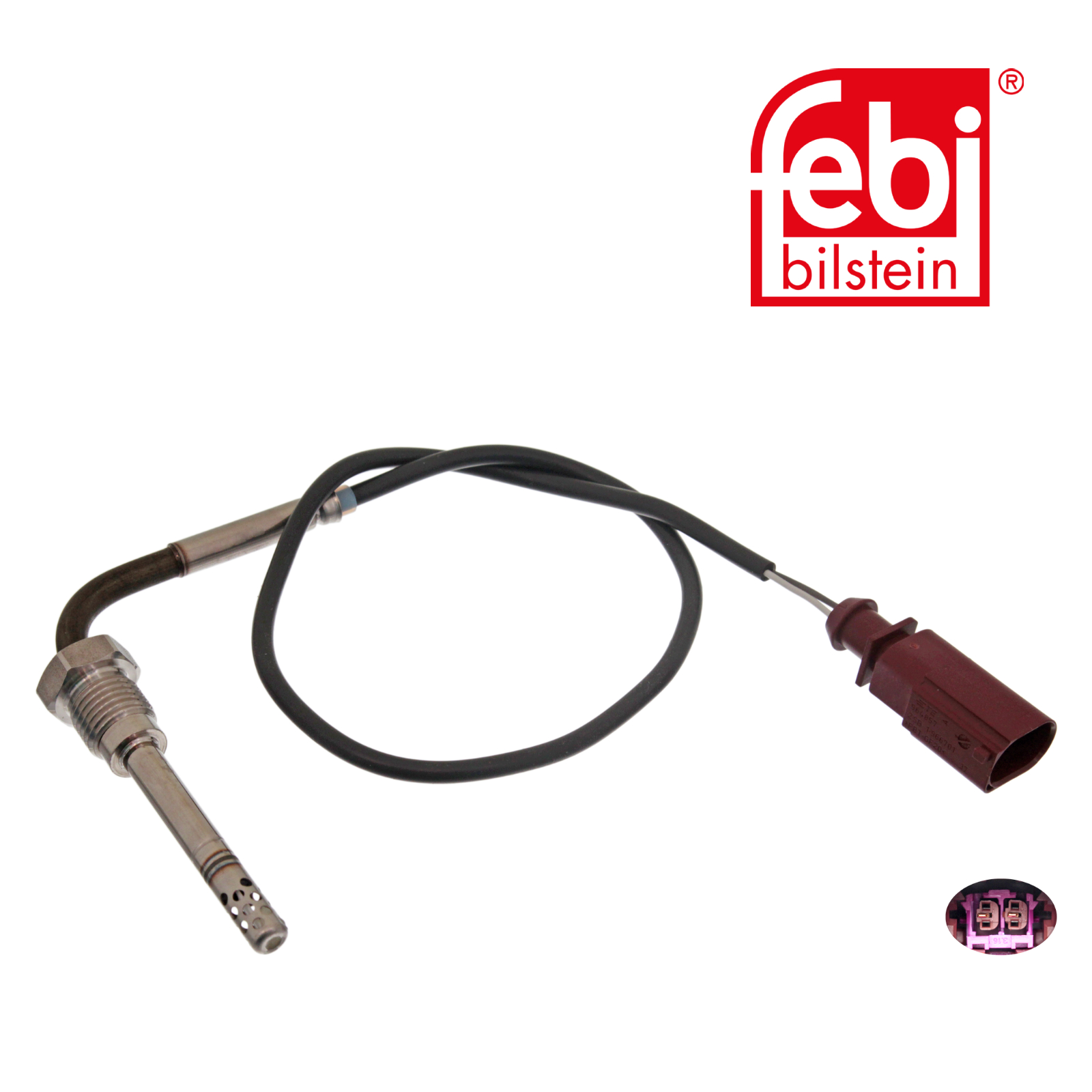 Febi Exhaust Gas Temperature Sensor before soot particulate filter 49294