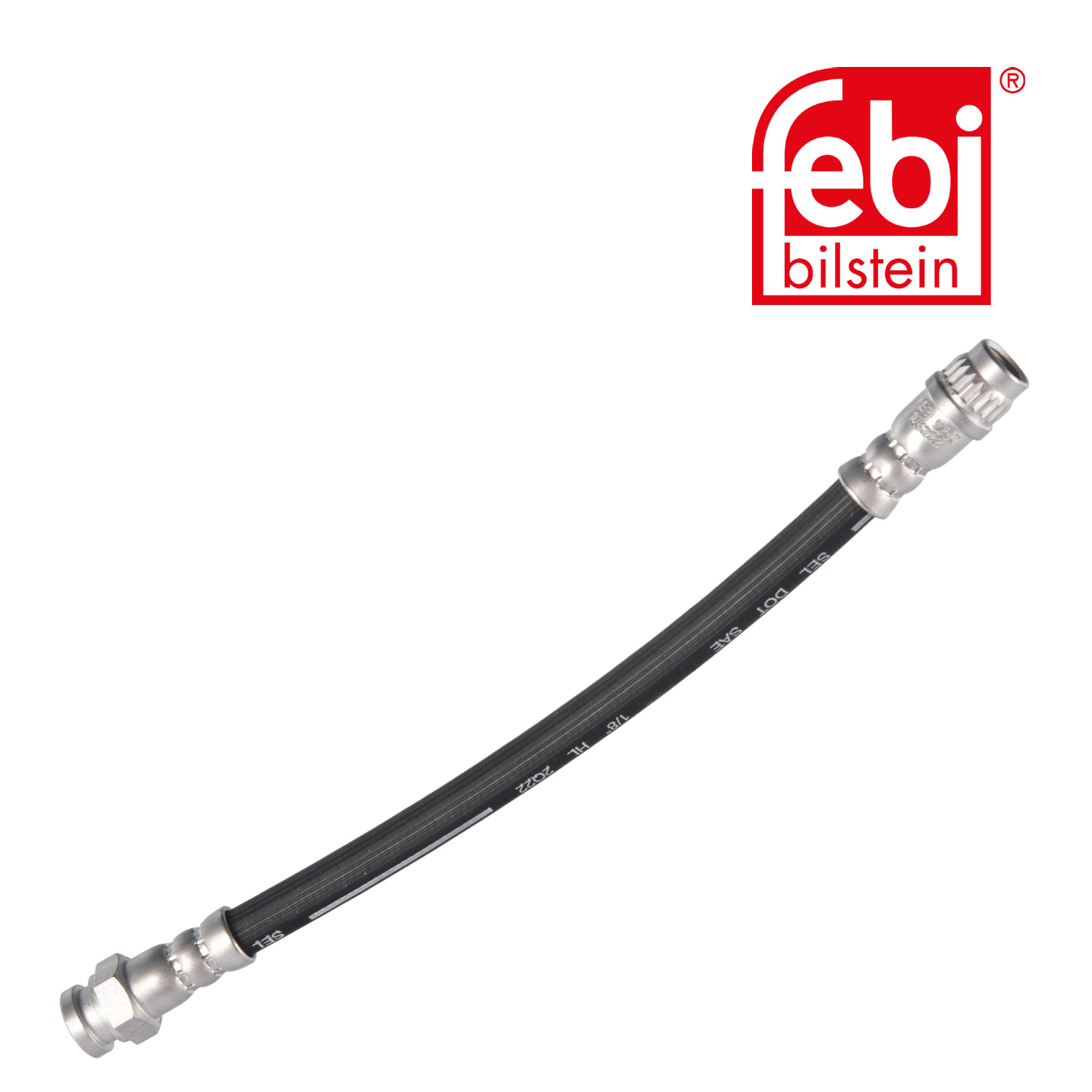 Febi Brake Hydraulic Hose Line Rear Right 106222