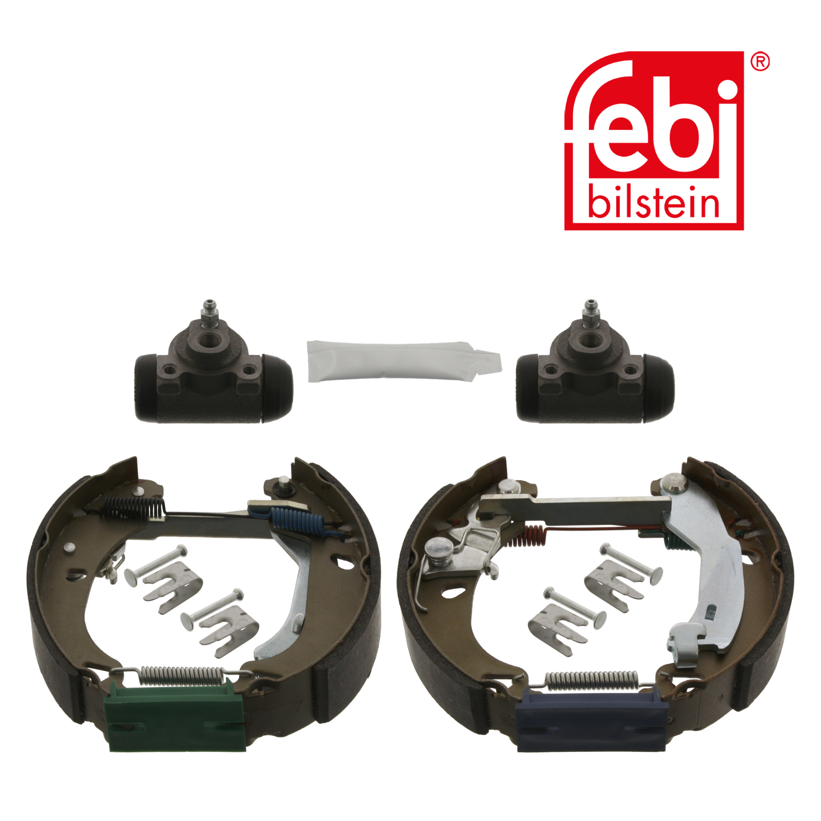 Febi Brake Shoe Set Axle Kit Rear 38741