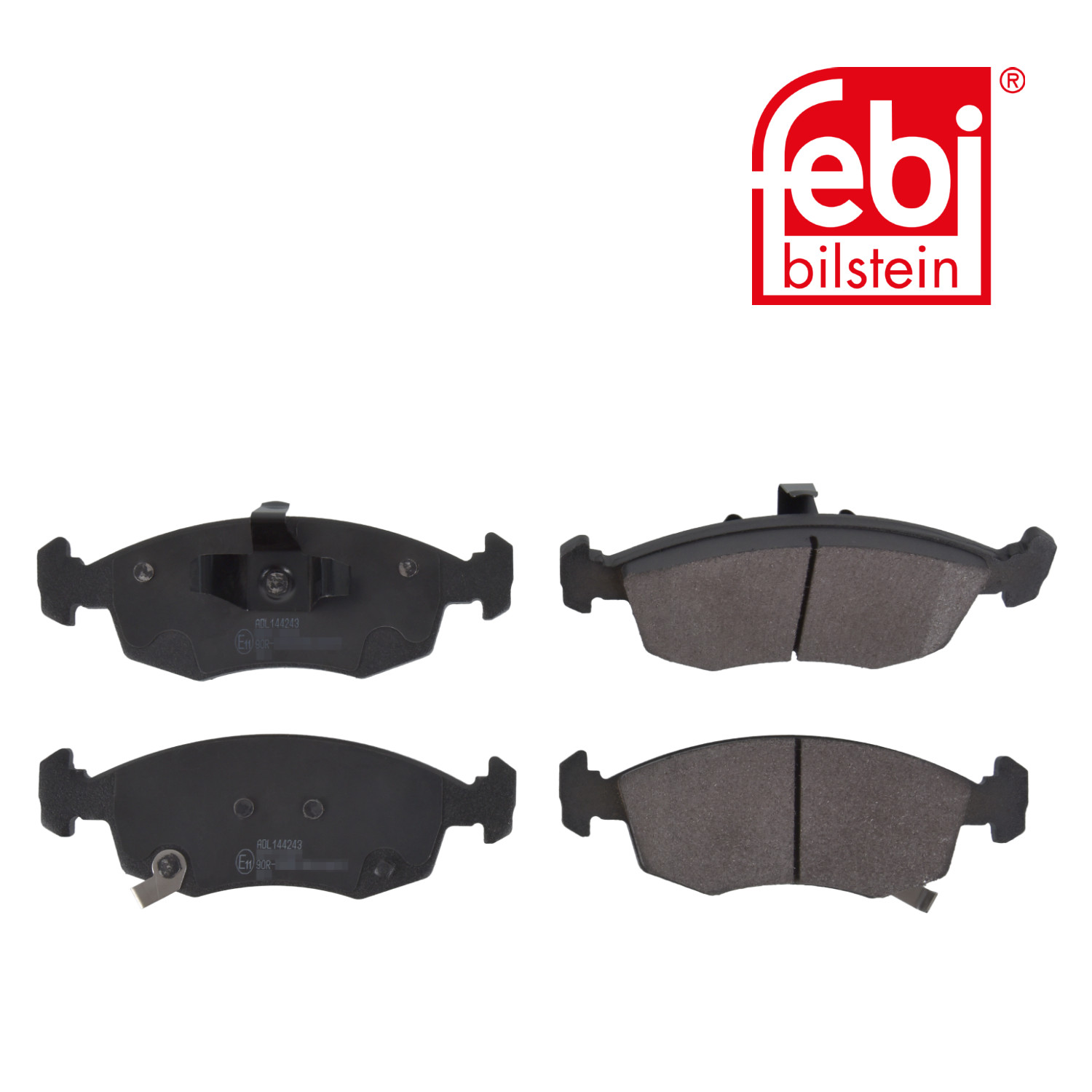 Febi Front Brake Pad Set 116252