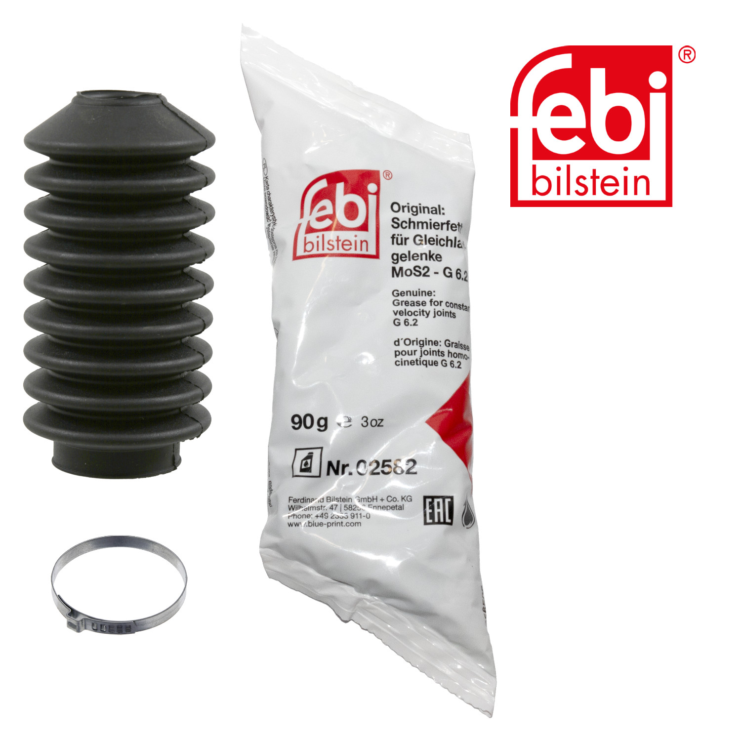 Febi Steering Bellow Kit Front Right 03318