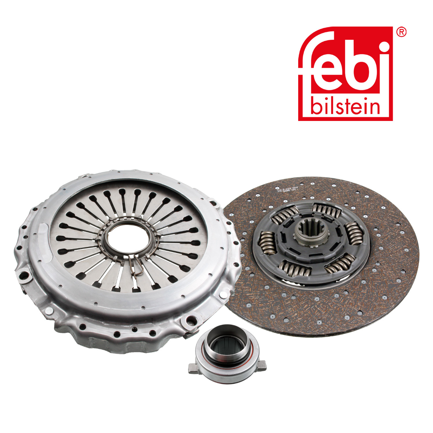 Febi Clutch Kit Set 3pc 430mm 105219