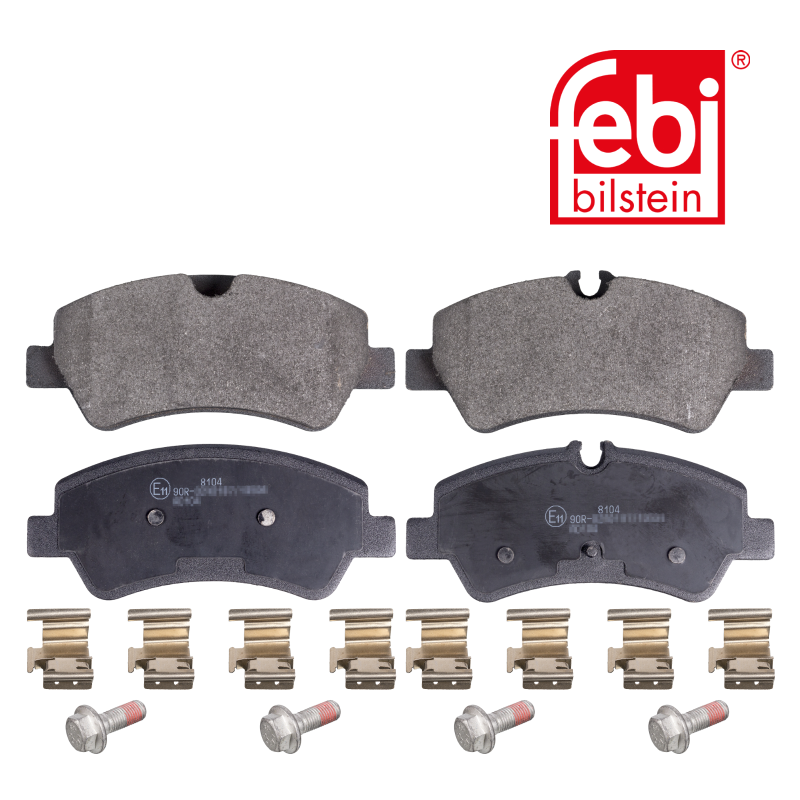 Febi Rear Brake Pad Set 16963