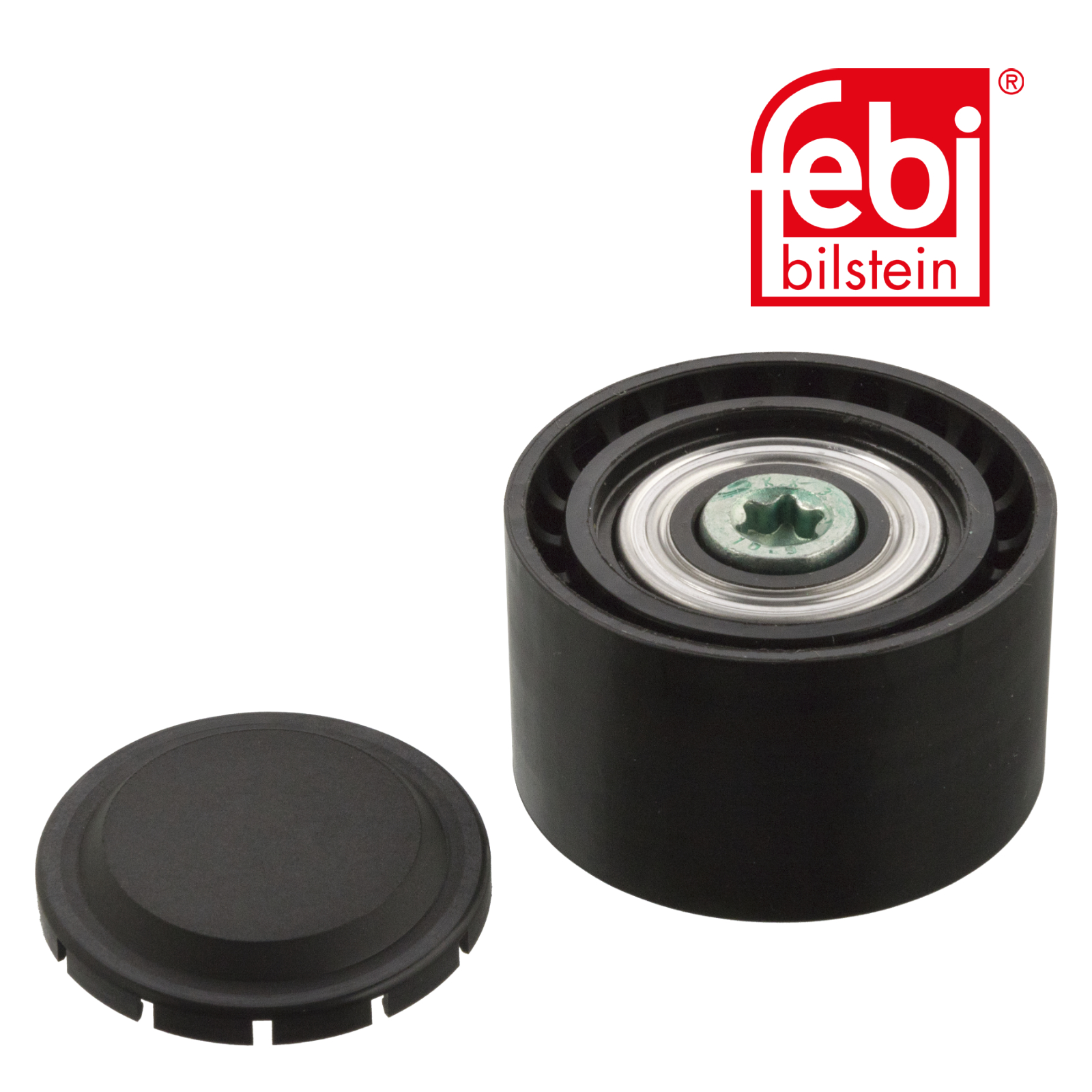 Febi V-Ribbed Belt Deflection/Guide Pulley 104191