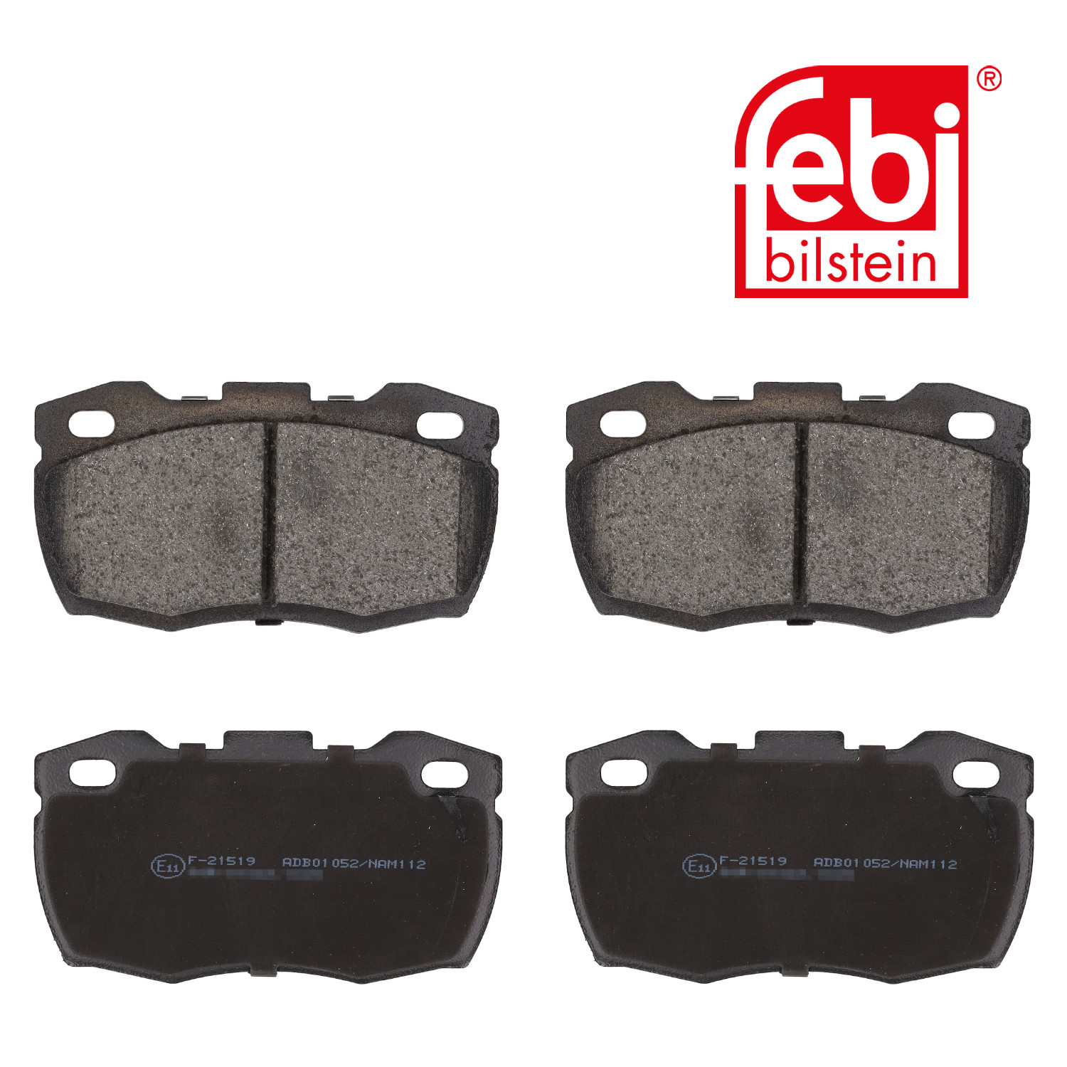 Febi Front Brake Pad Set 116120