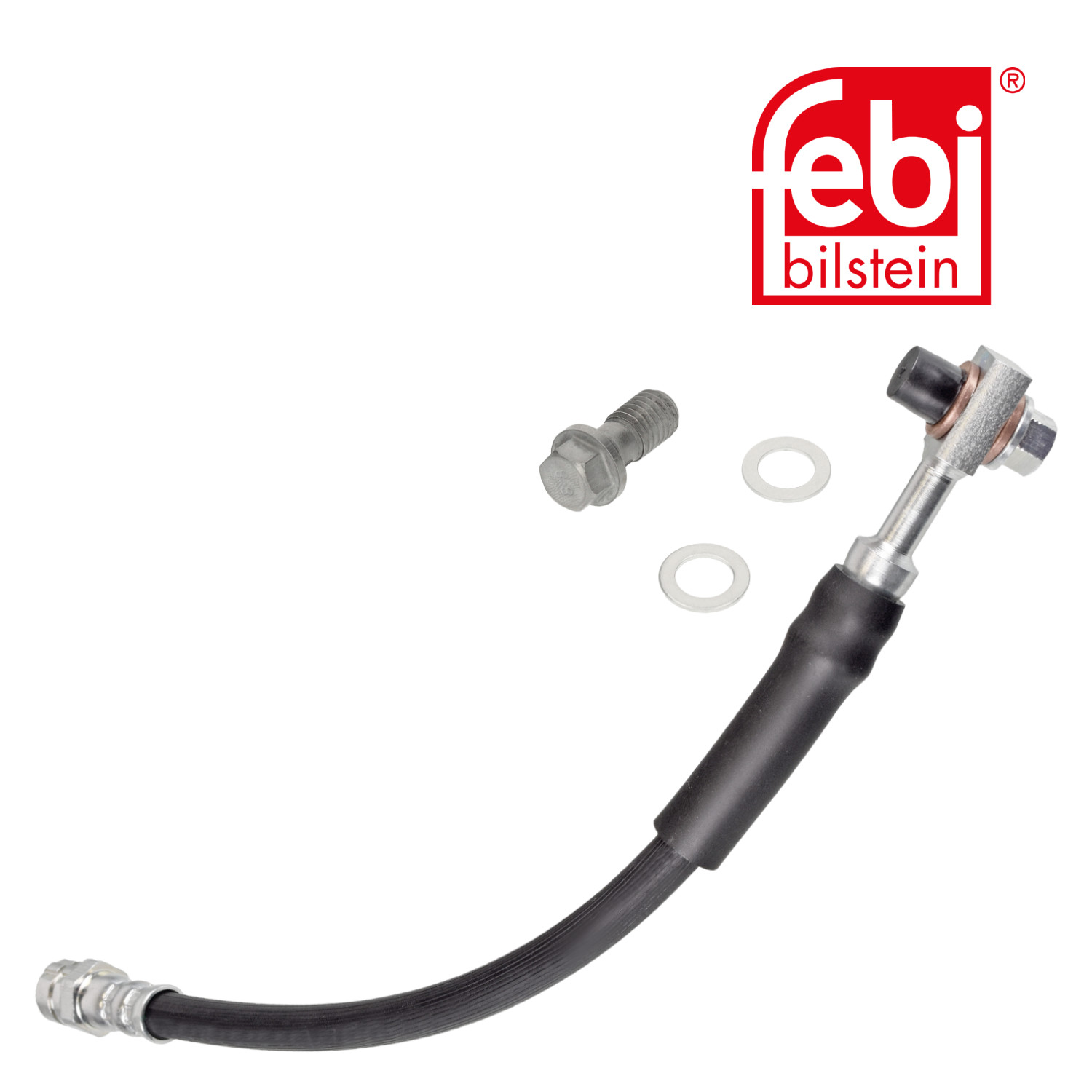 Febi Brake Hydraulic Hose Line Rear Right 108079