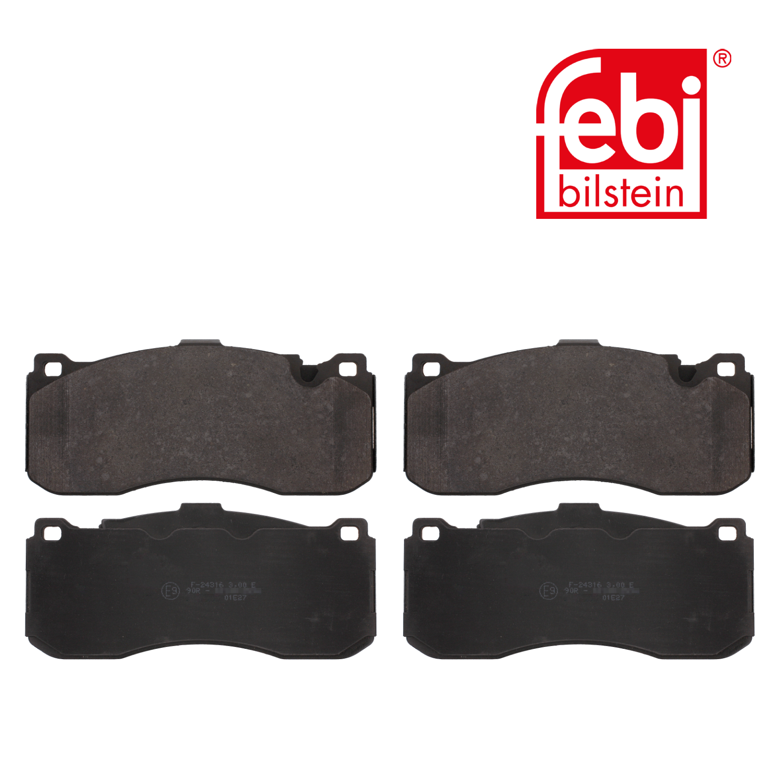 Febi Front Brake Pad Set 16757
