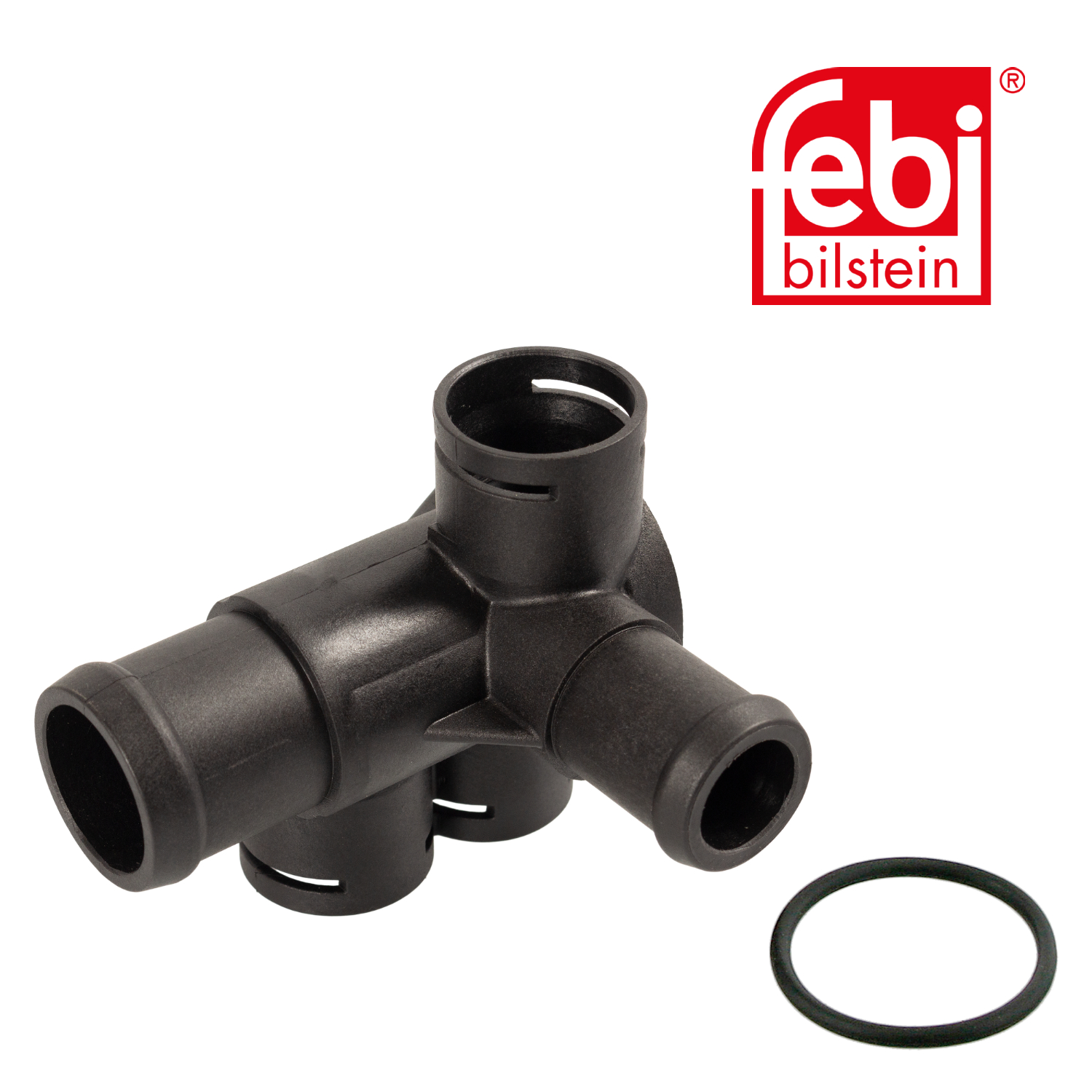 Febi Coolant Flange Housing Connector Cylinder Head 12405