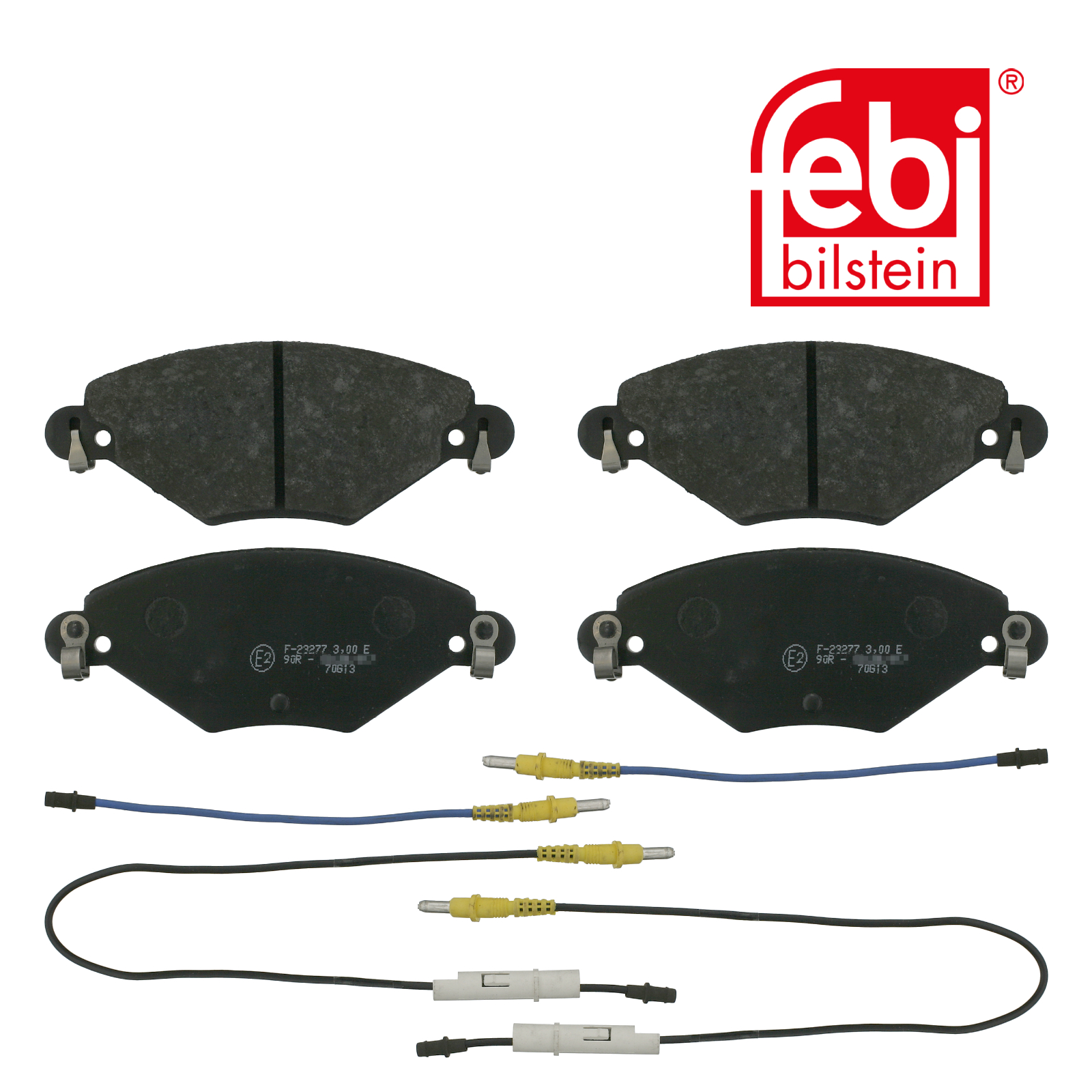 Febi Front Brake Pad Set 16417