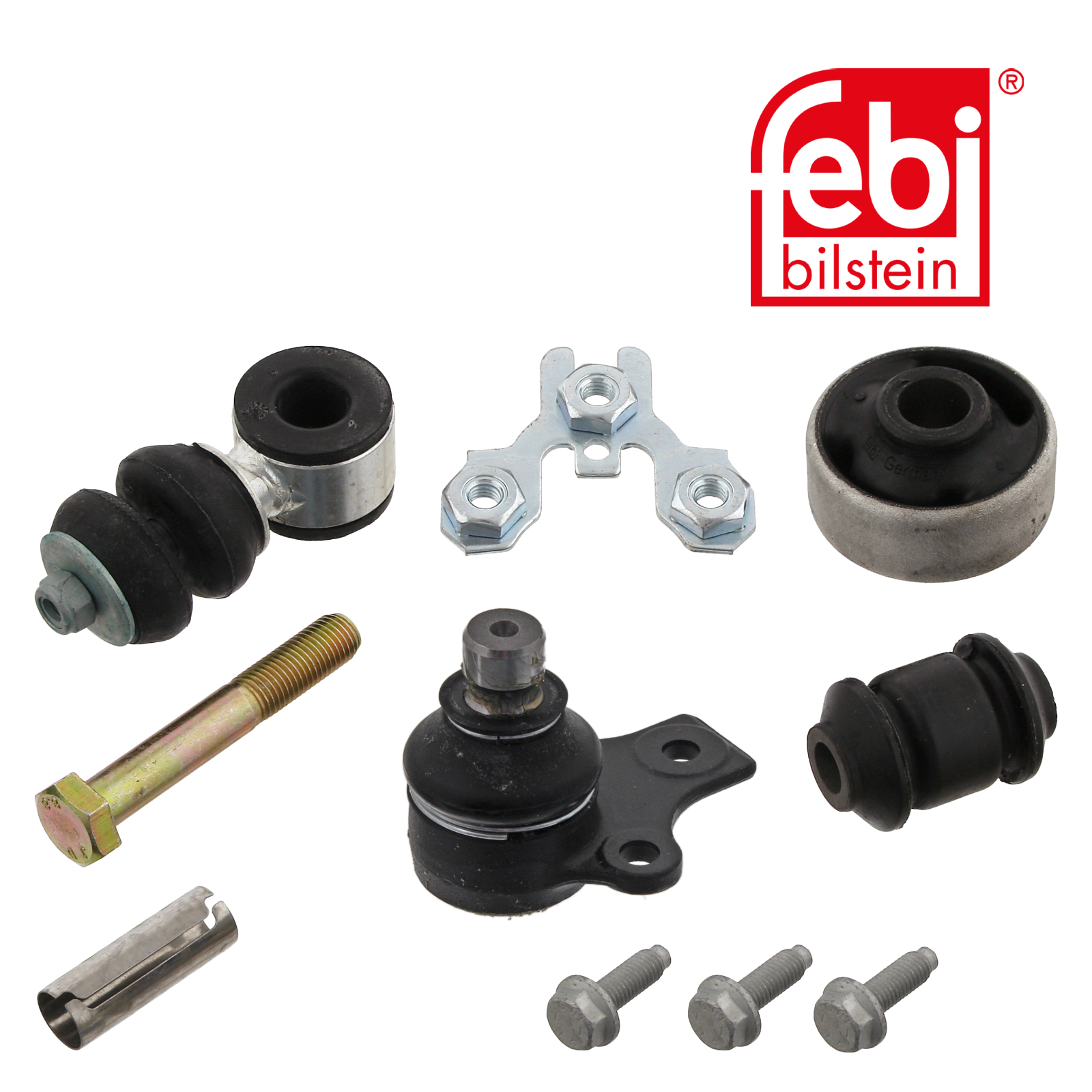 Febi Control/Trailing Arm Mounting And Bolting Kit Front Right 14416