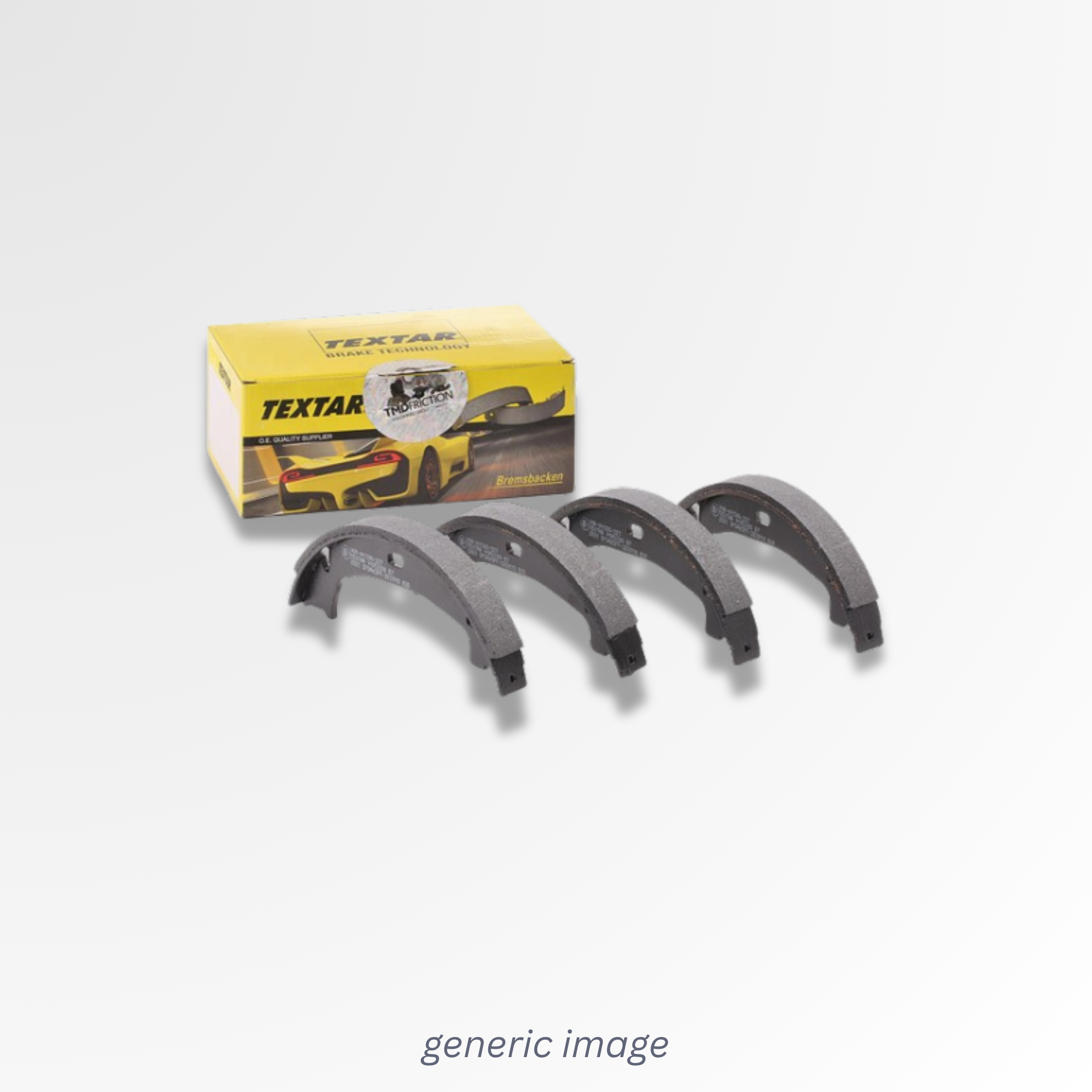Textar Parking Brake Shoe Set 91066700