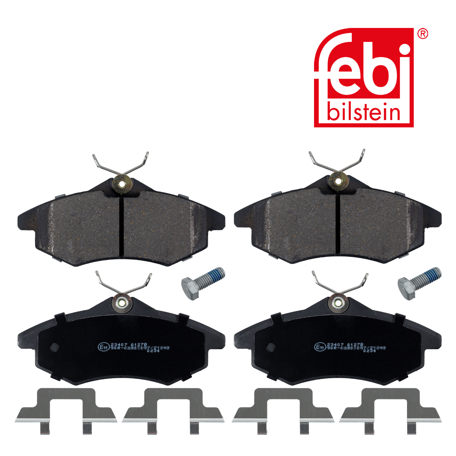 Febi Front Brake Pad Set 16590