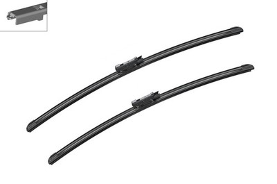 Bosch Aerotwin Wiper Blade Set 600mm + 575mm — A955S fits Alpina B5 2005-2010