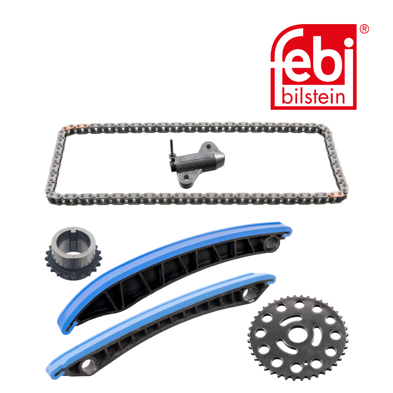 Febi Timing Chain Kit Set 106 Links 9mm 106357