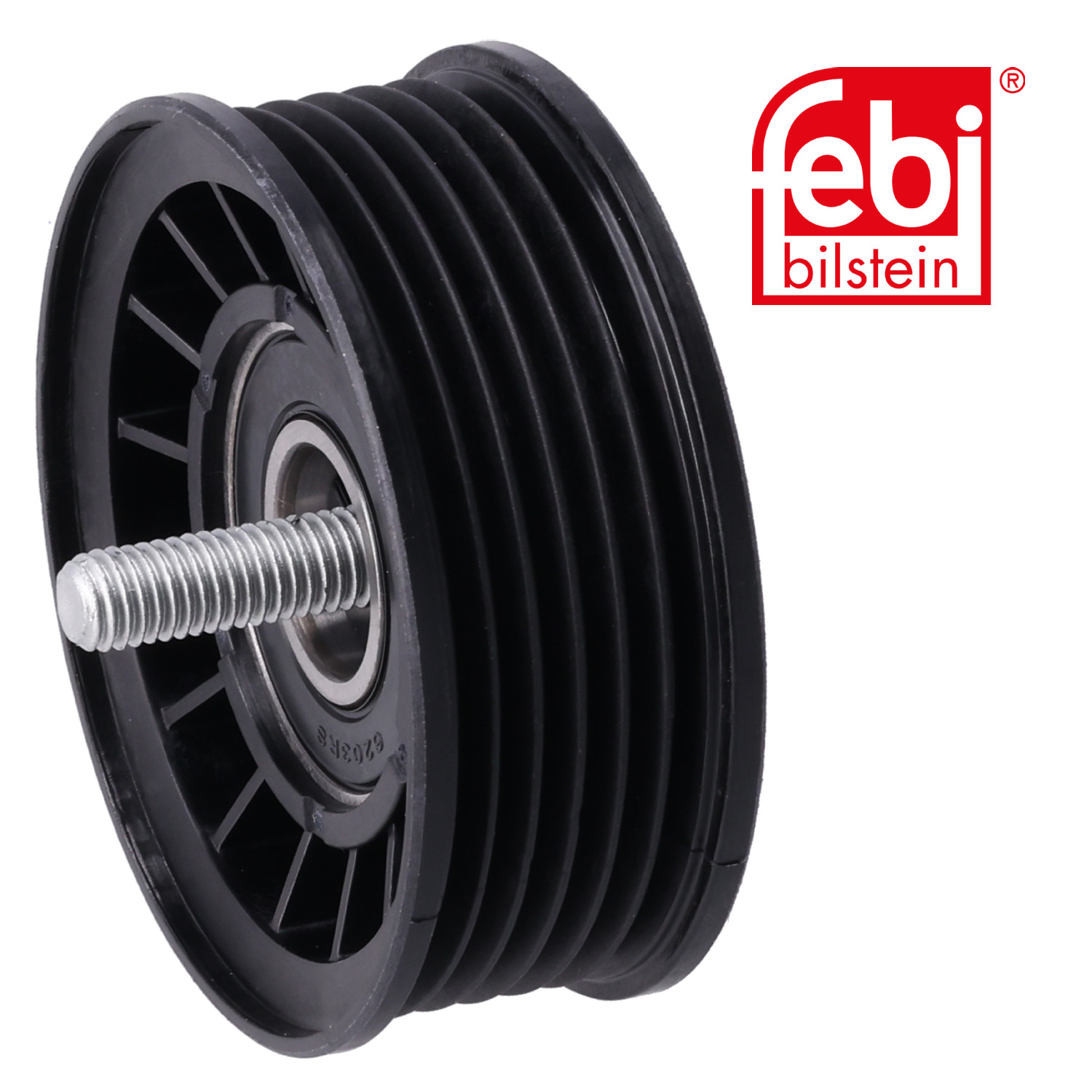 Febi V-Ribbed Belt Deflection/Guide Pulley 47333