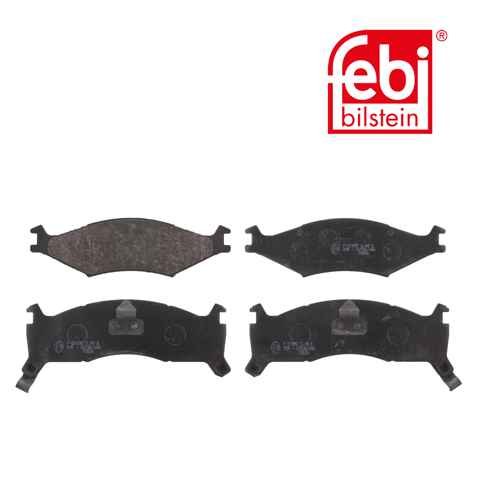 Febi Front Brake Pad Set 16558