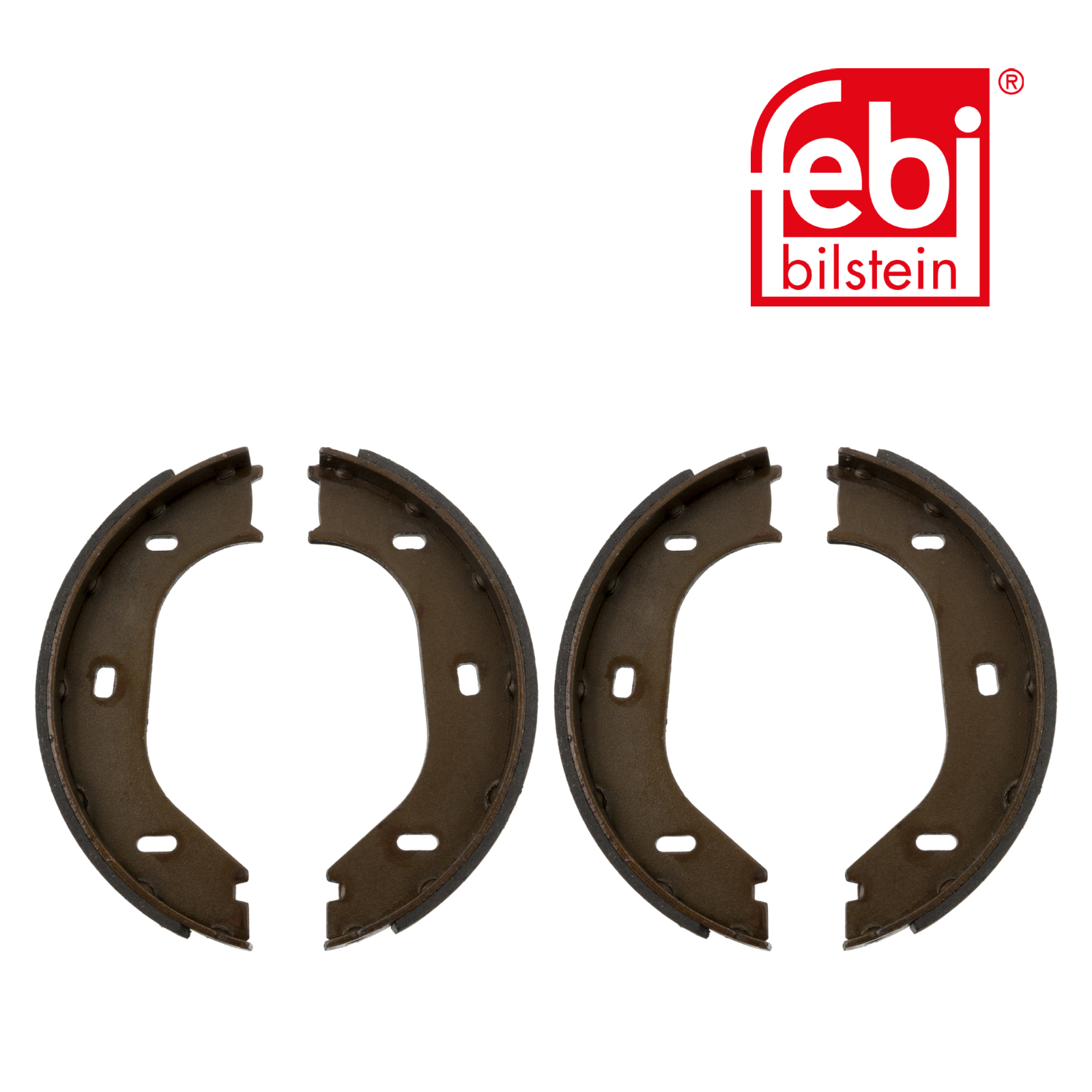 Febi Parking Brake Shoe Set Rear 04445