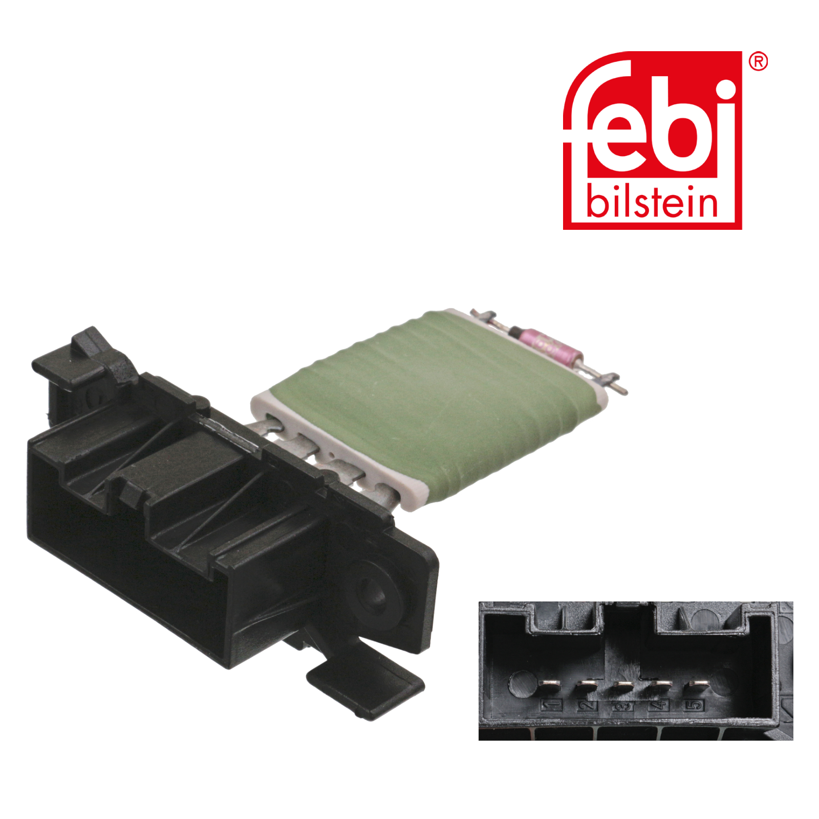 Febi Heater Blower Resistor 100043