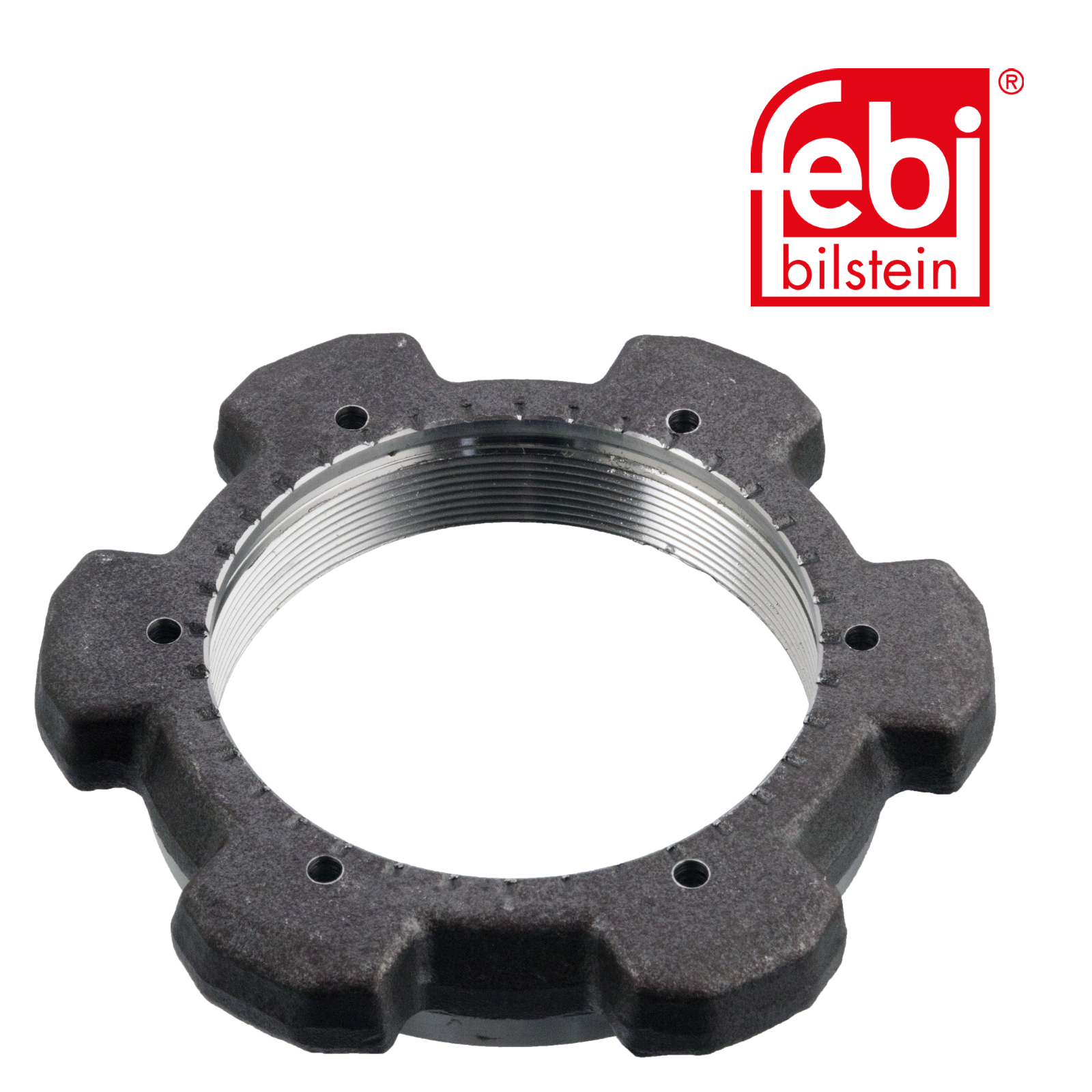 Febi Kingpin Nut 153mm OD Thick Right 104888