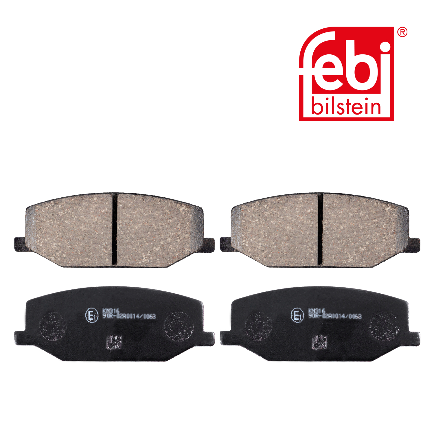 Febi Front Brake Pad Set 16655