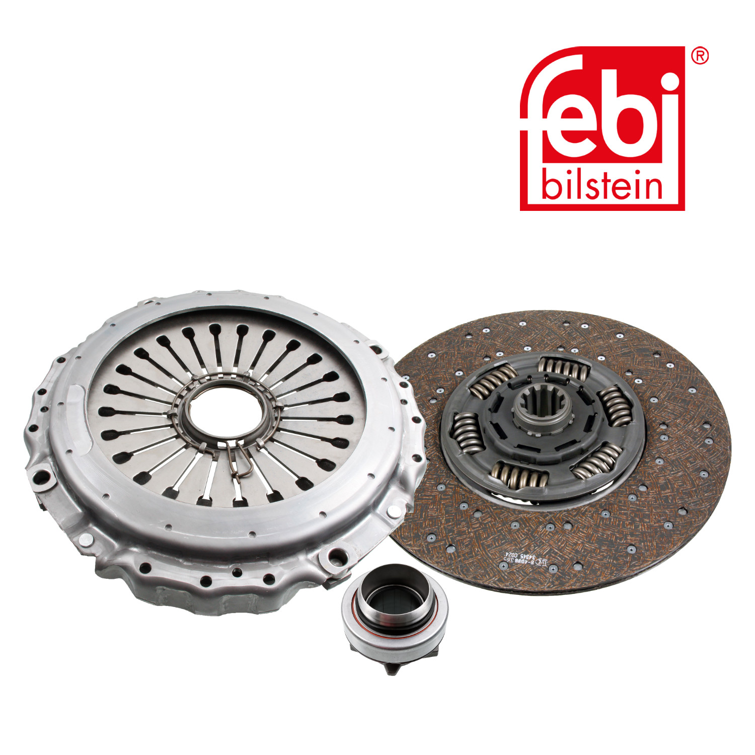 Febi Clutch Kit Set 3pc 430mm 105218