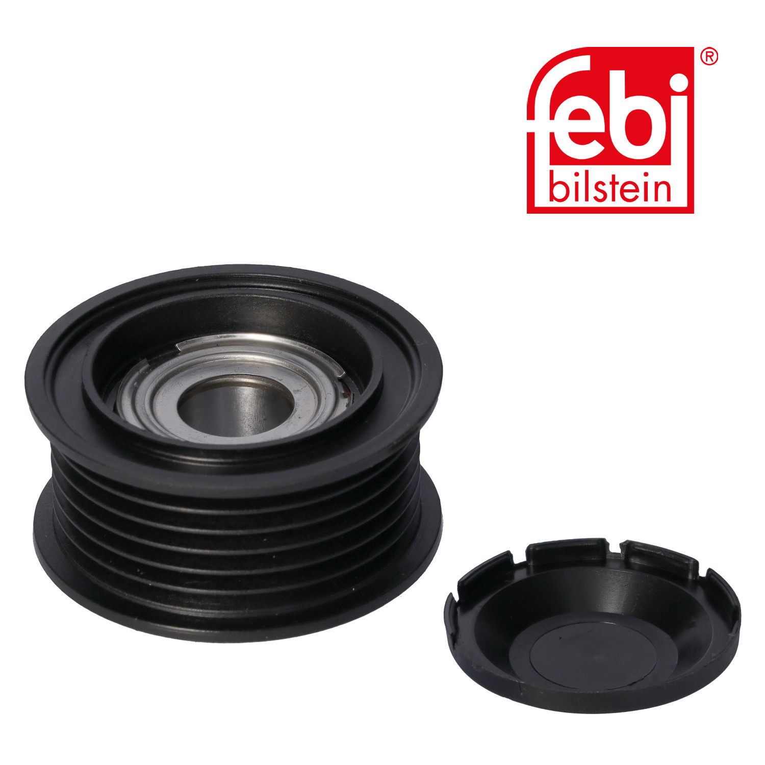 Febi V-Ribbed Belt Deflection/Guide Pulley 181225