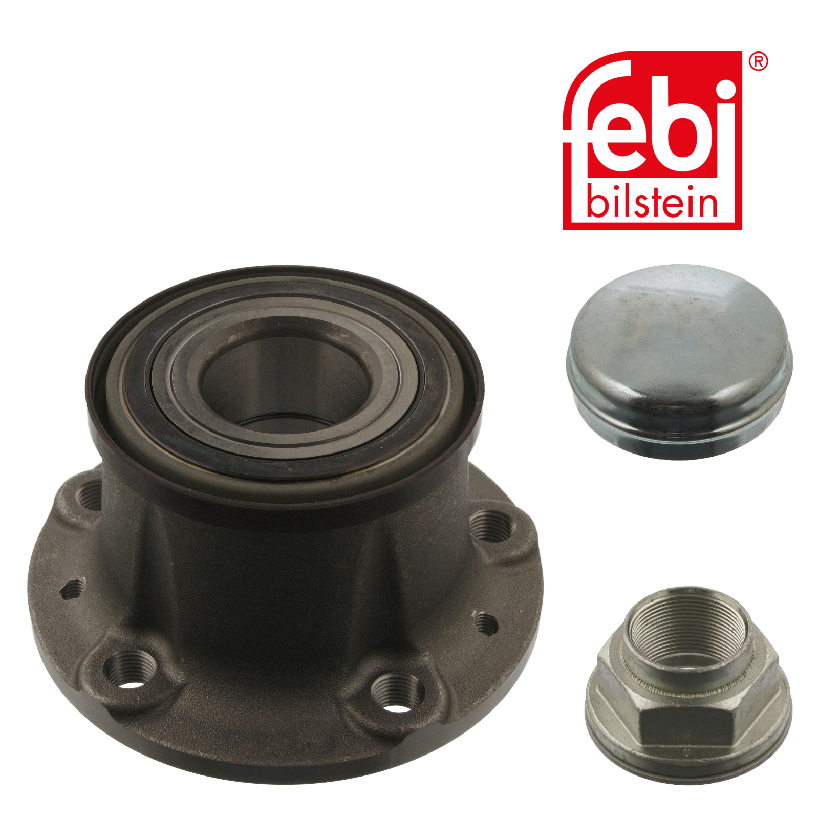 Febi Wheel Bearing Kit Rear Right 40018