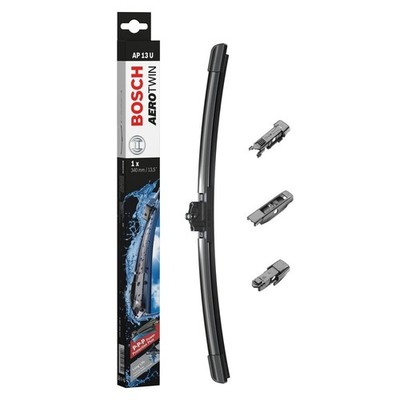 Bosch Aerotwin Wiper Blade 340mm — AP13U fits Abarth 500 / 595 / 695 2008 on 1.4