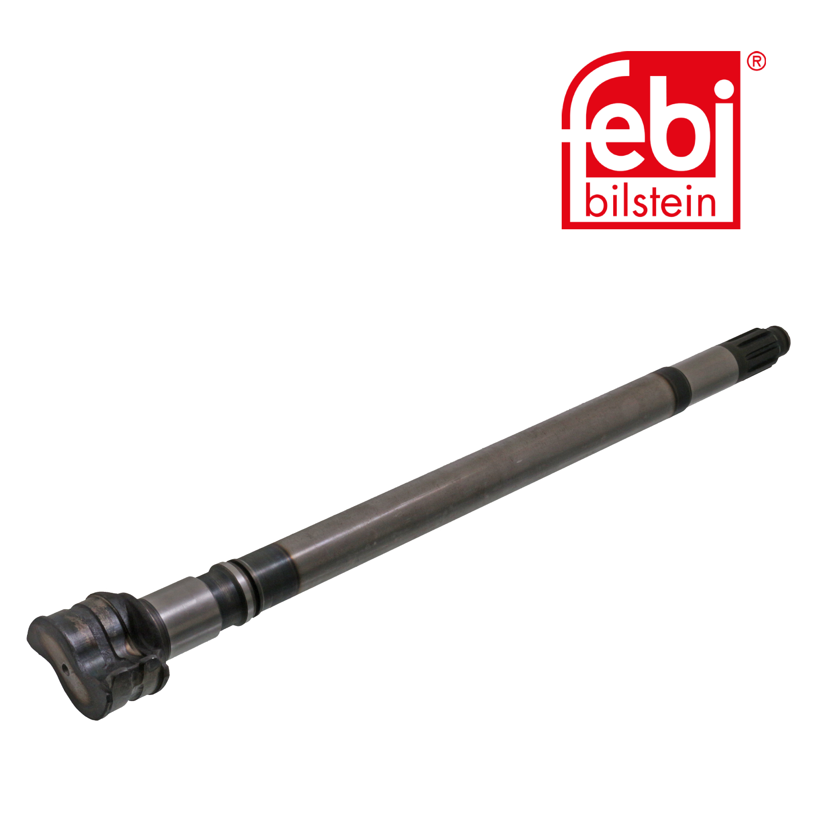 Febi Drum Brake Brake Shaft 102mm OD Right 45562
