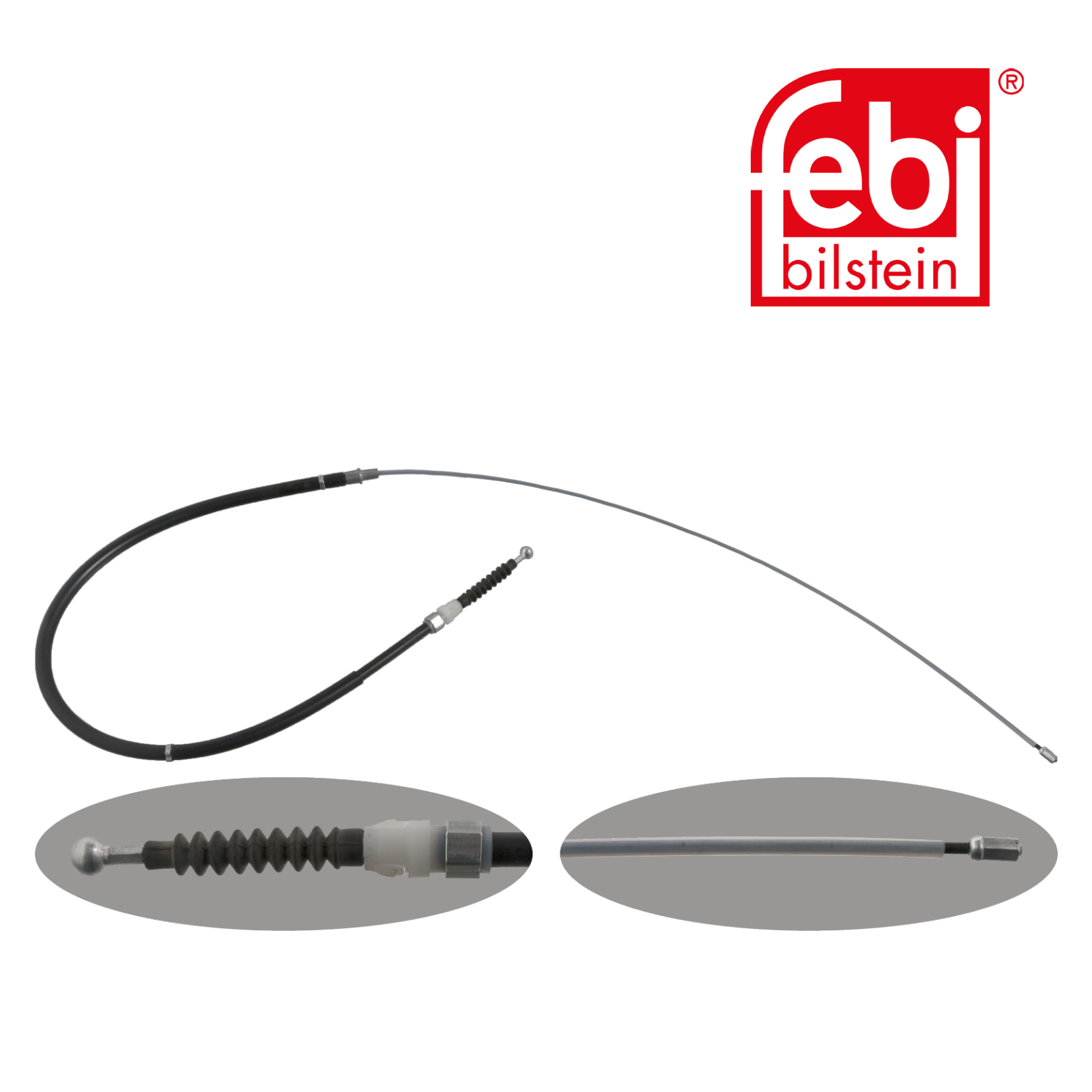 Febi Handbrake Cable Right Rear 48306
