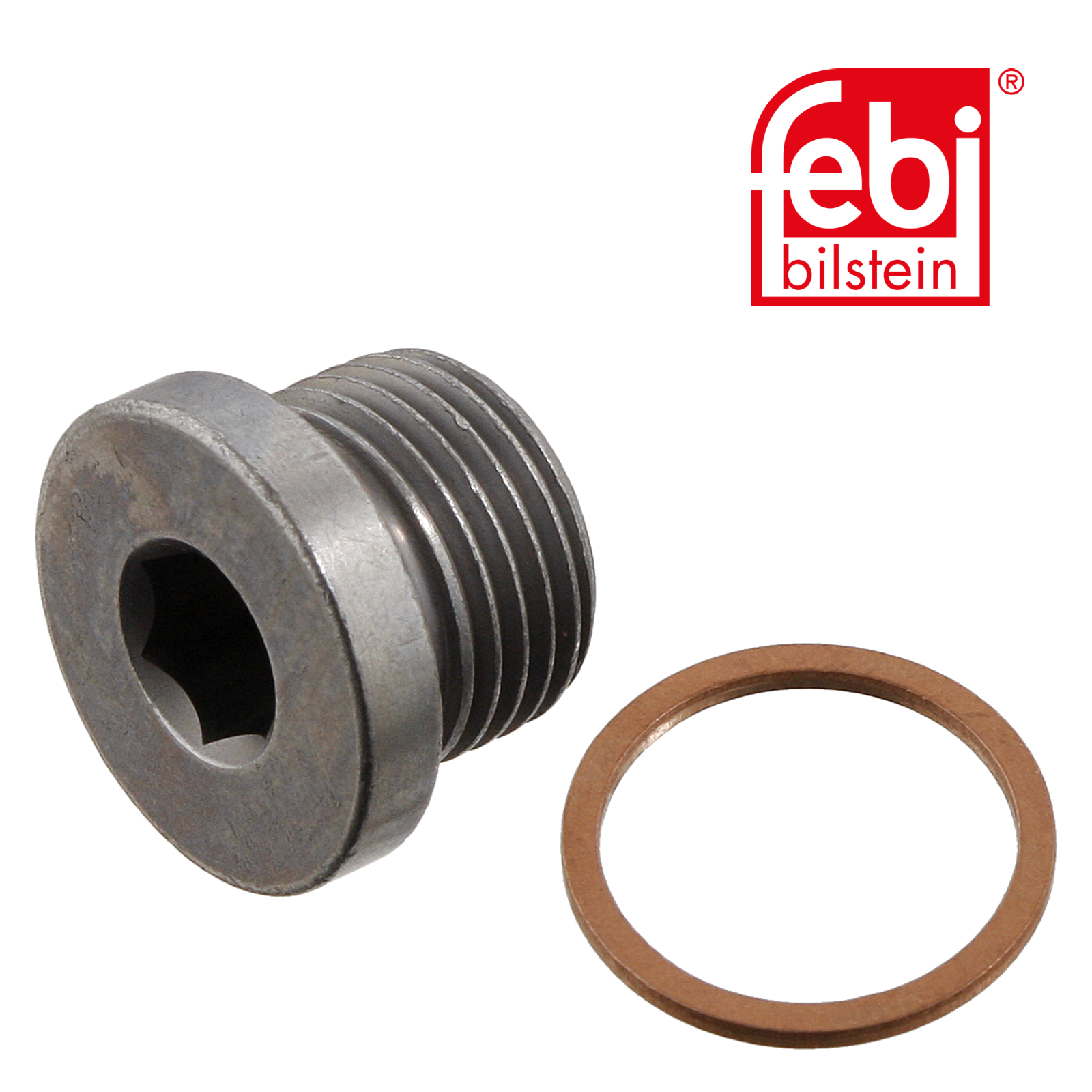 Febi Oil Sump Screw Plug Steel 48895