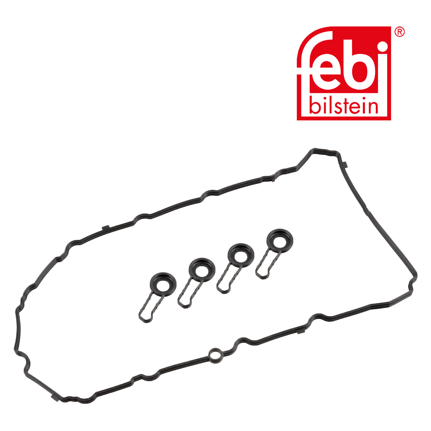 Febi Cylinder Head Cover Gasket Set ACM (Polyacrylate) 180908