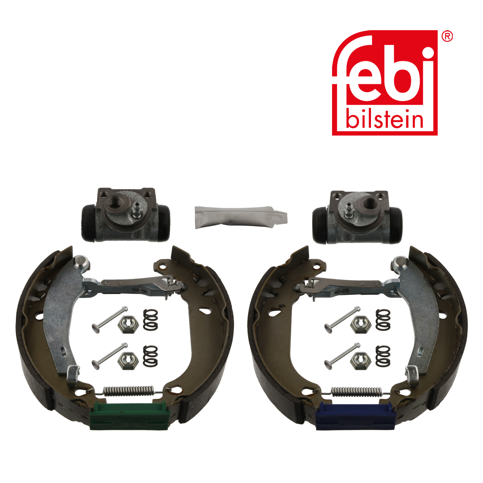 Febi Brake Shoe Set Axle Kit Rear 37229