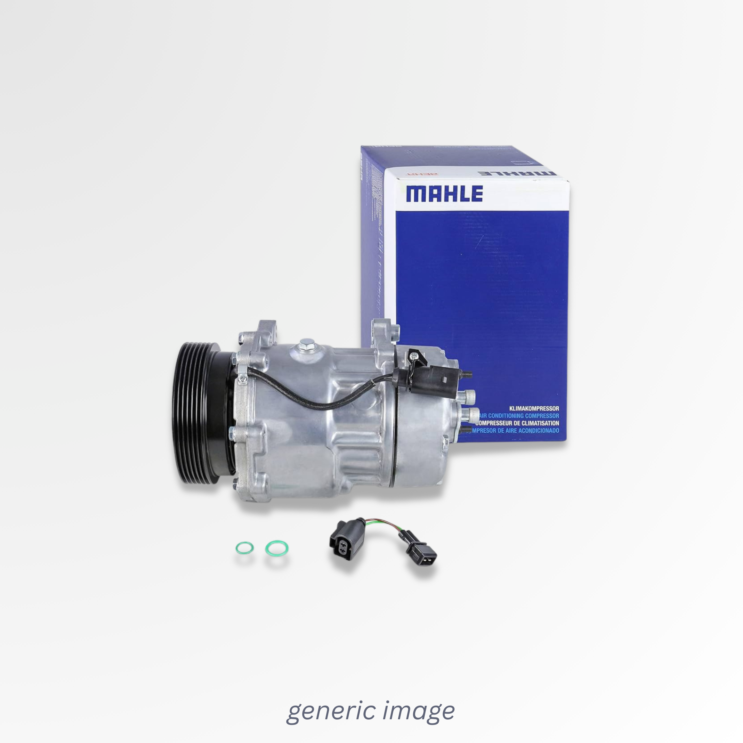 Mahle Air Conditioning Compressor fits Hyundai I10 II 2013-2019 1.0