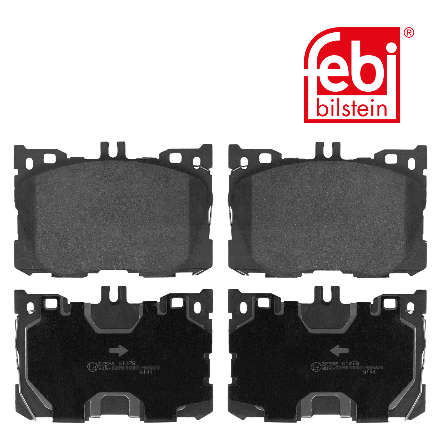 Febi Front Brake Pad Set 116428
