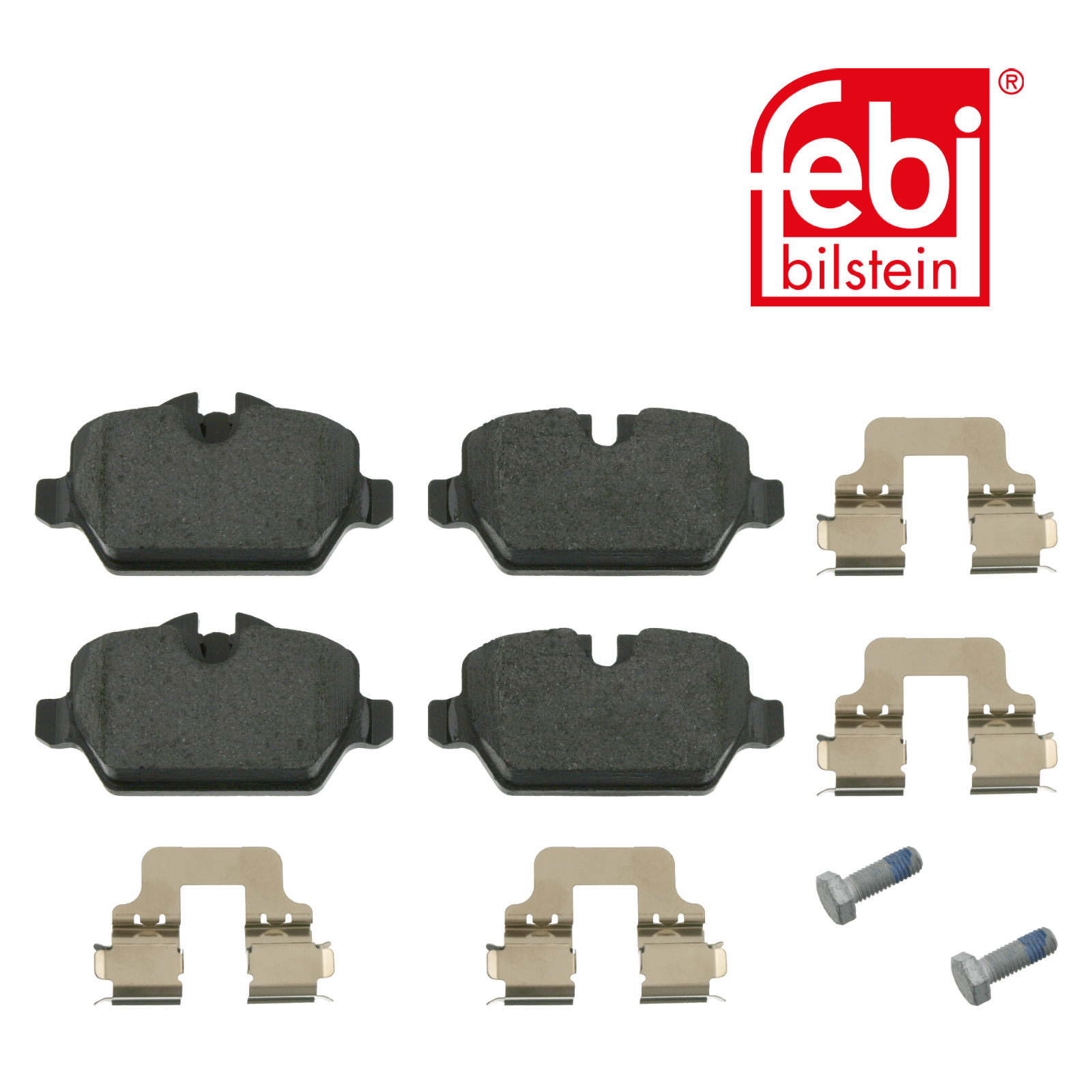 Febi Rear Brake Pad Set 16560