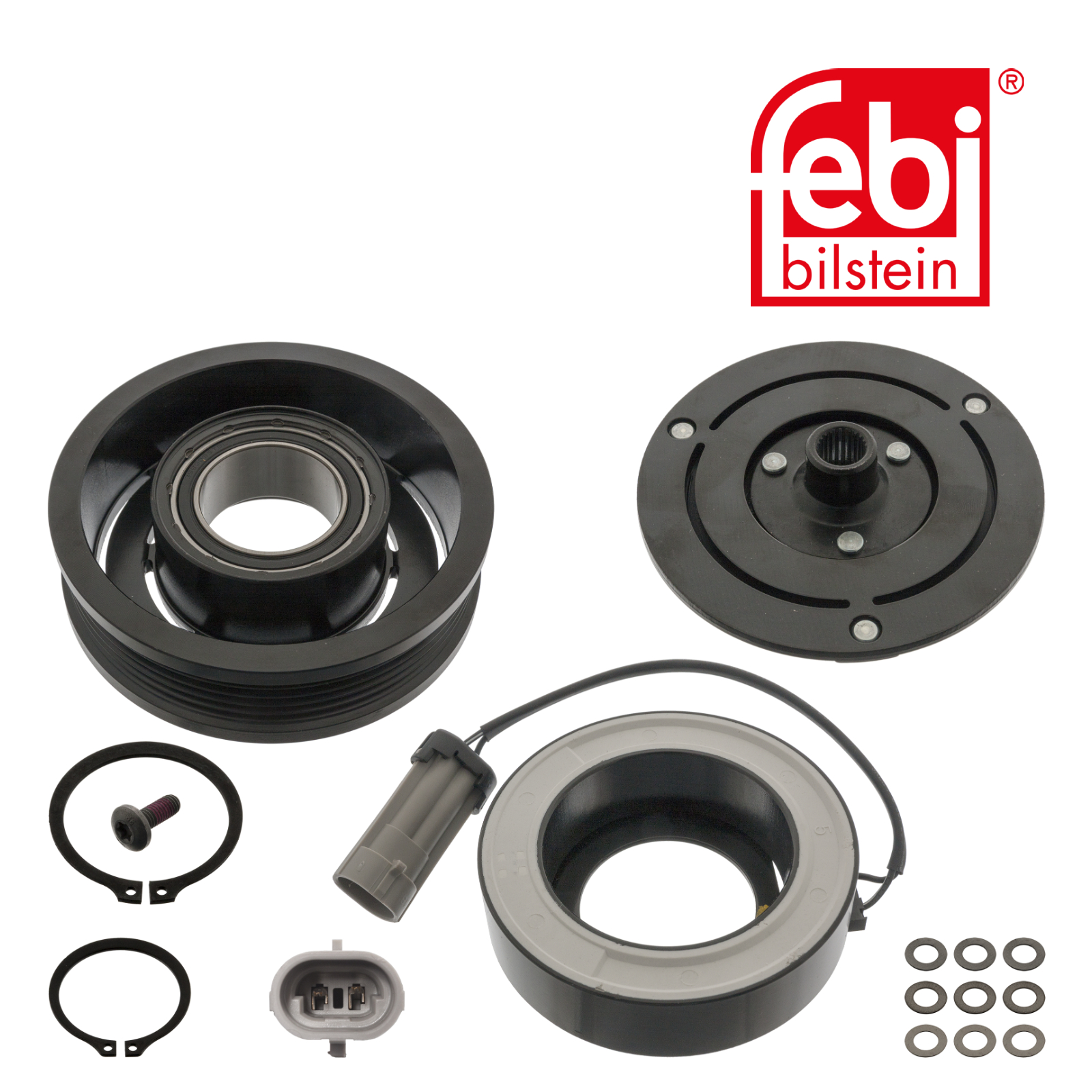 Febi A/C Compressor Magnetic Clutch 47834
