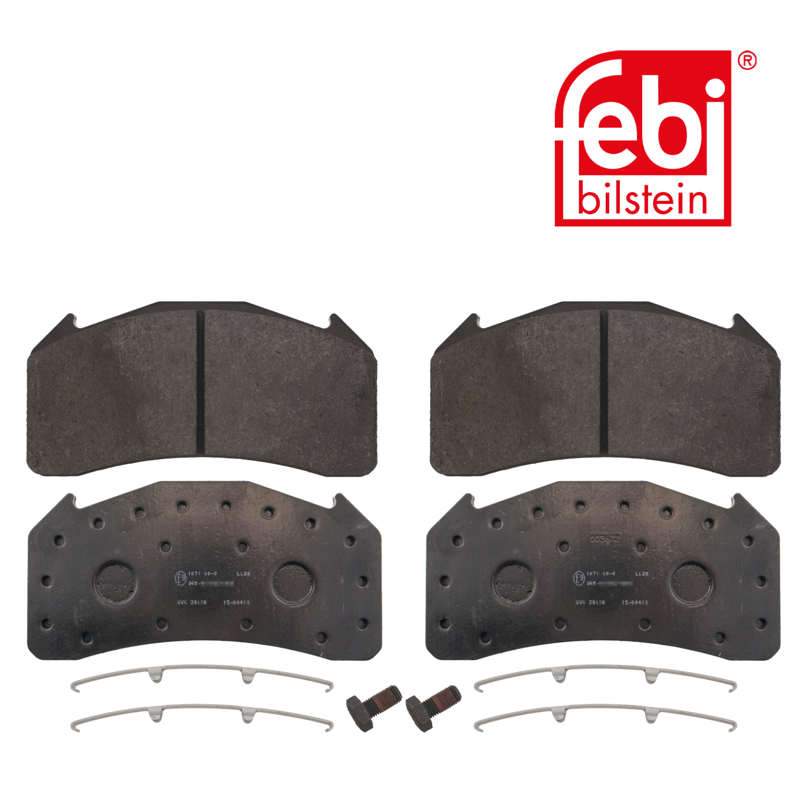 Febi Rear Brake Pad Set 16692