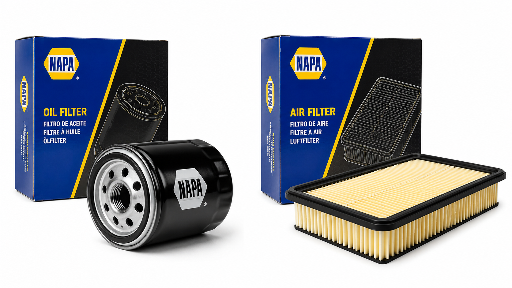 NAPA Service Kit with Air & Oil Filters fits Volvo S80 II 2010-2016