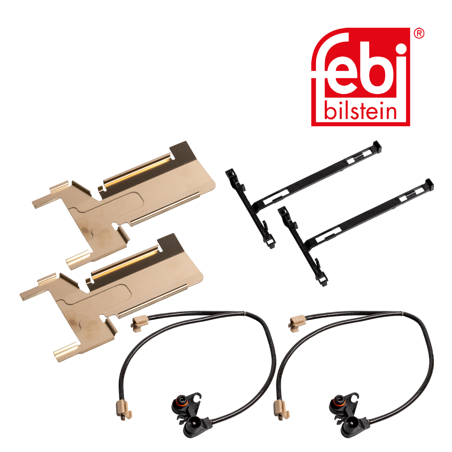 Febi Brake Pad Wear Warning Contact Set 2 Connectors 176284