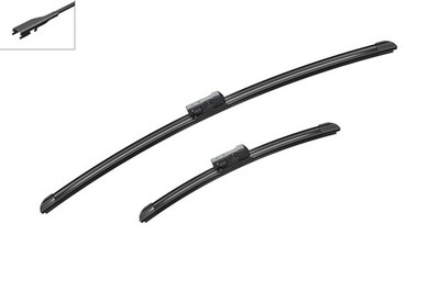 Bosch Aerotwin Wiper Blade Set 600mm + 350mm — A745S fits MG Zs SUV 2017 on