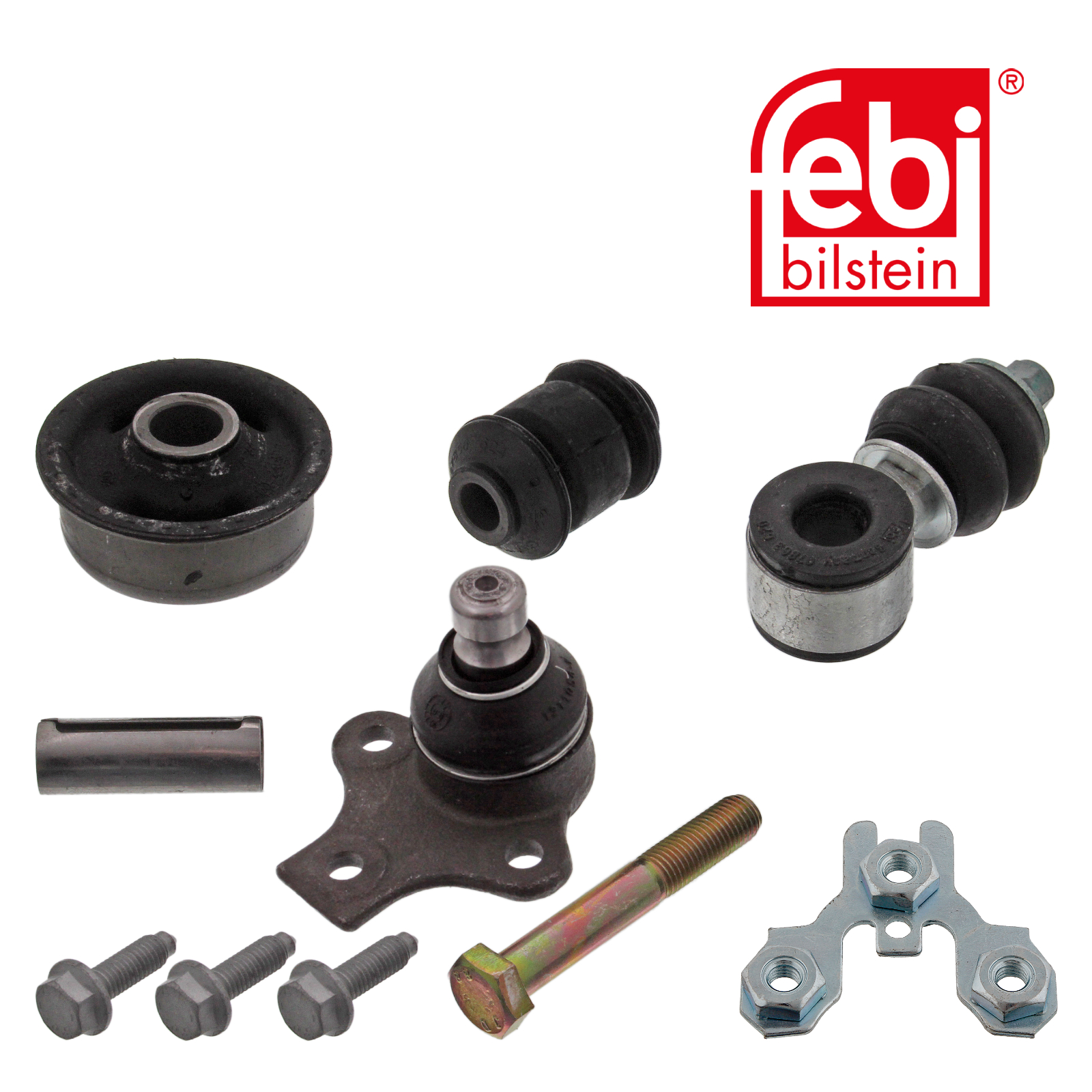 Febi Control/Trailing Arm Mounting And Bolting Kit Front Right 07860
