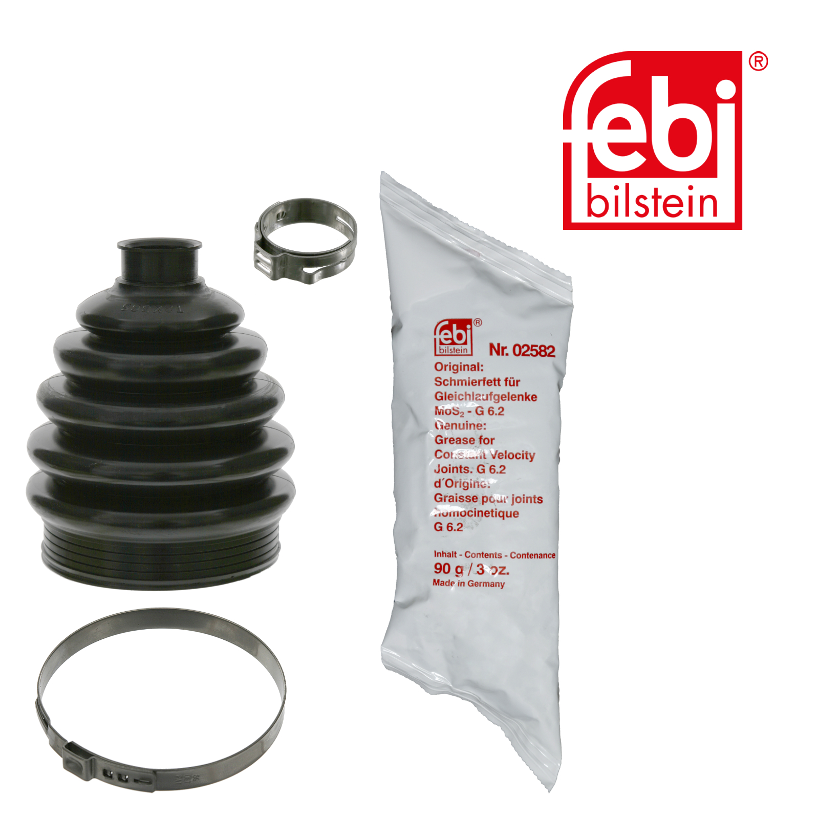 Febi Drive Shaft Bellow Kit Wheel Side Thermoplast 01438