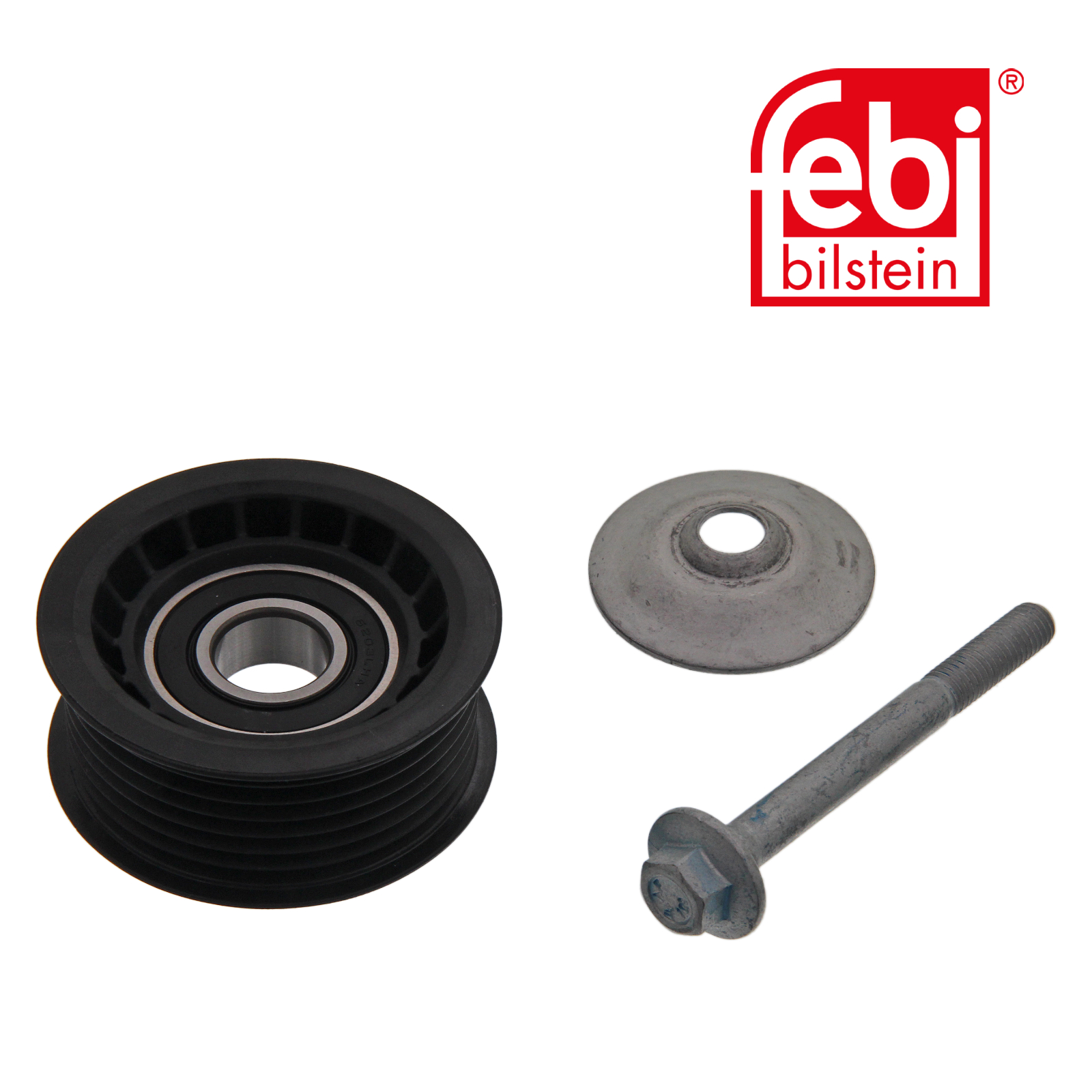 Febi V-Ribbed Belt Deflection/Guide Pulley 37699