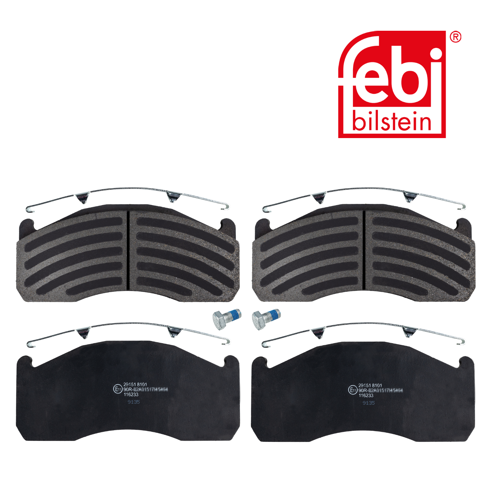Febi Front Brake Pad Set 116233