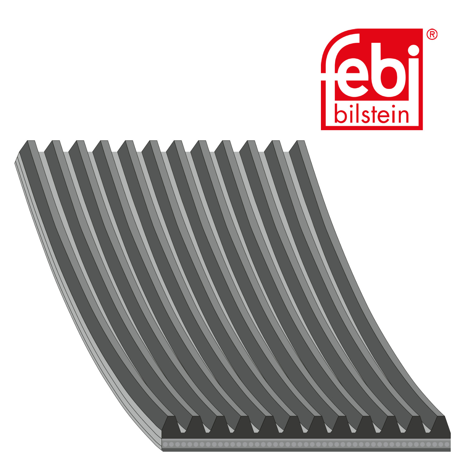 Febi Multi V-Ribbed Drive Belt 34342