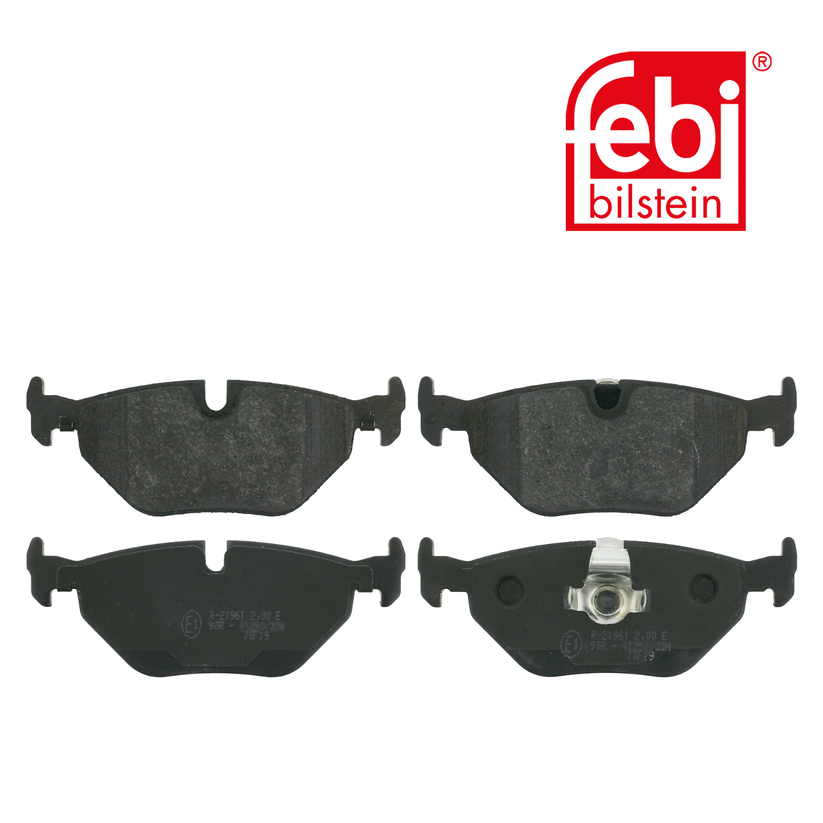 Febi Rear Brake Pad Set 16190