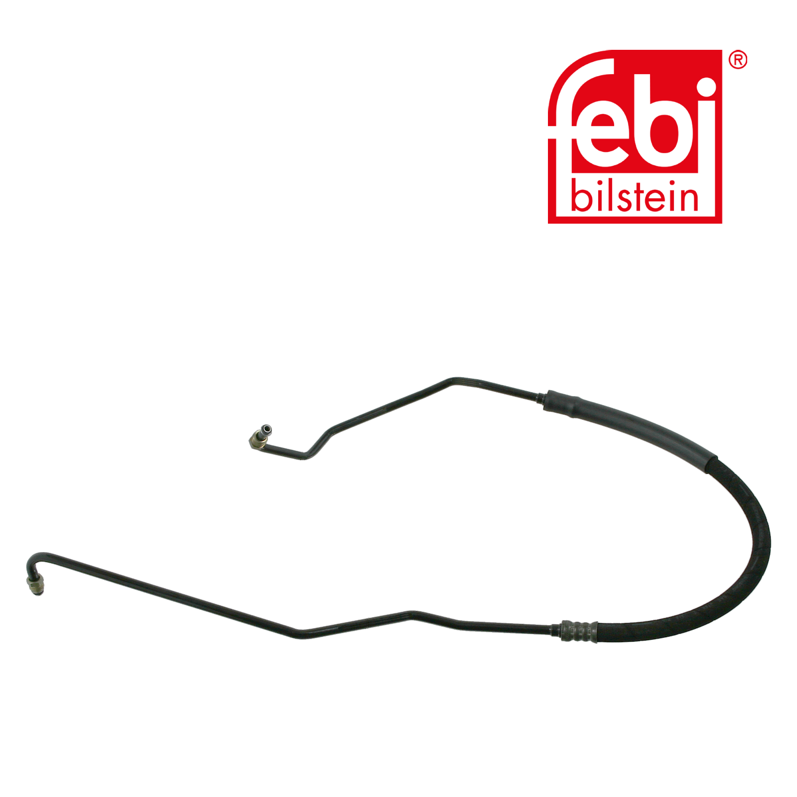 Febi Power Steering Hydraulic Hose from hydraulic pump to steering 26726